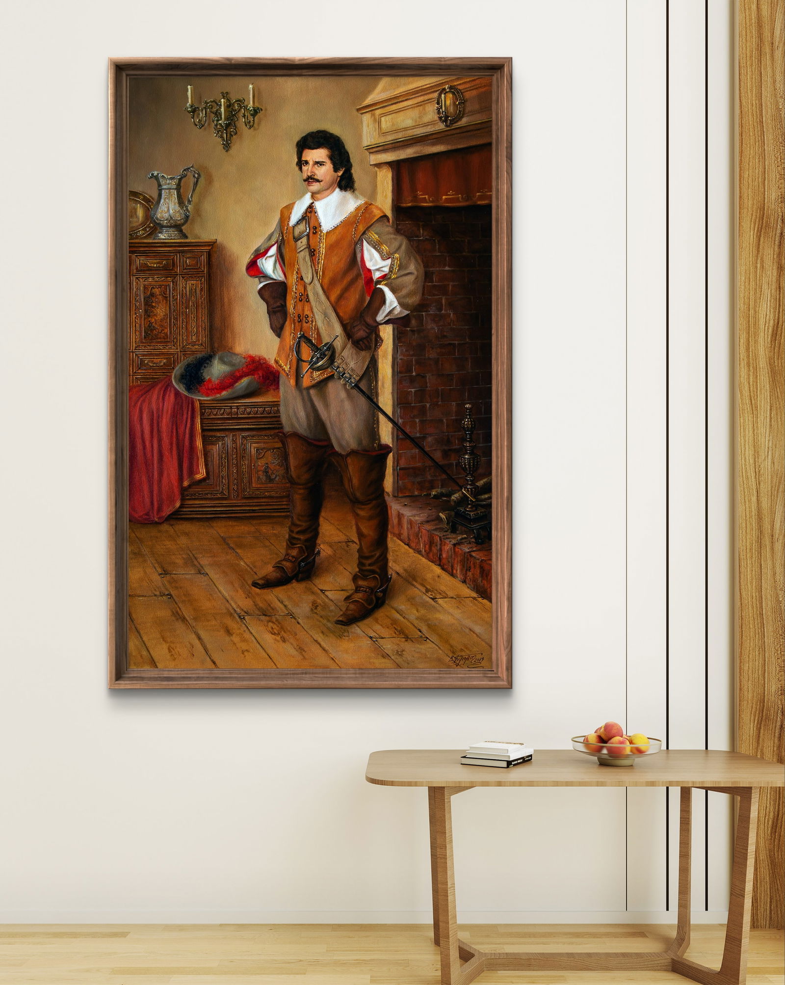 Oil painting I will carry out my plan Valeriy Bulat - 2