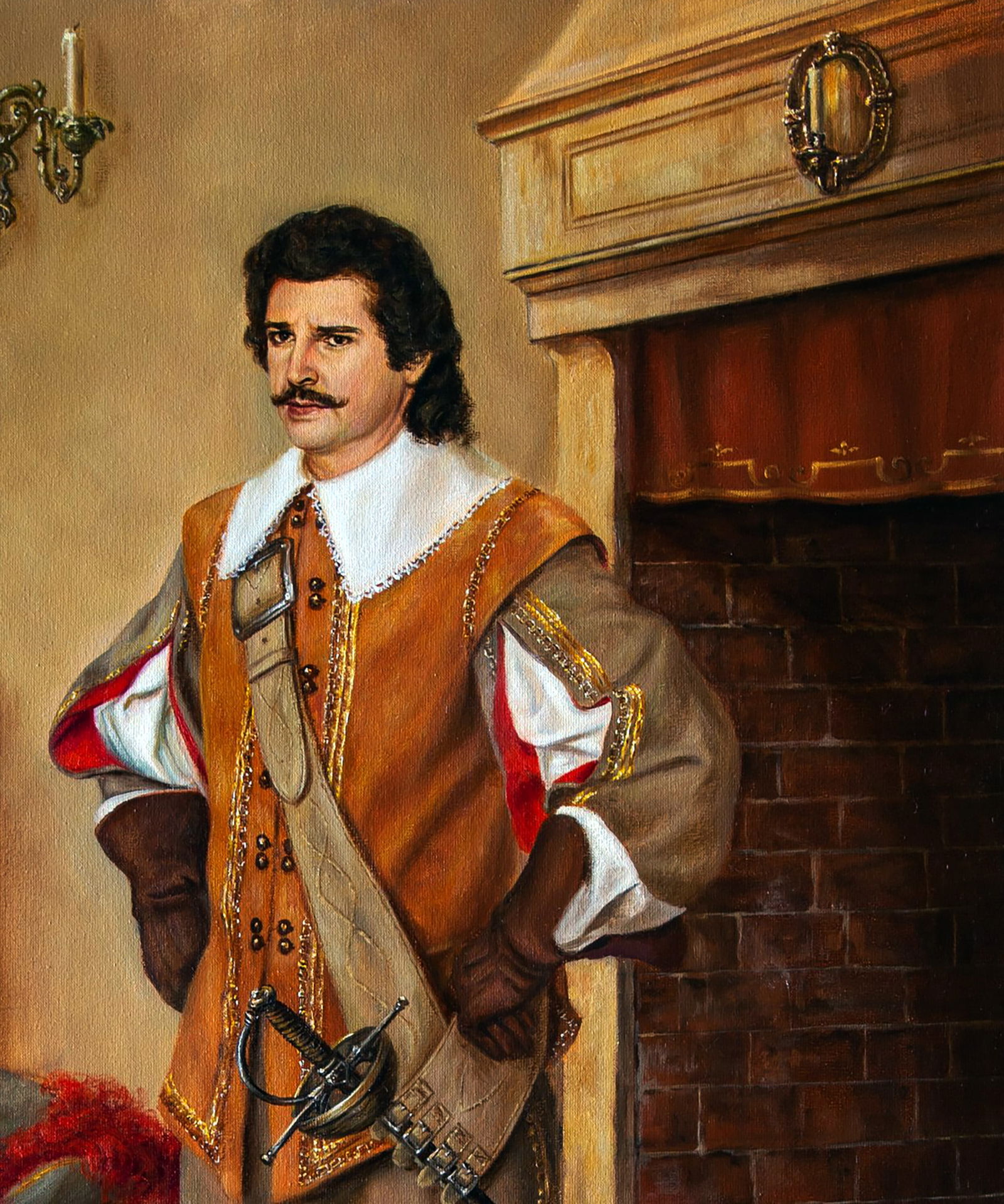 Oil painting I will carry out my plan Valeriy Bulat - 5