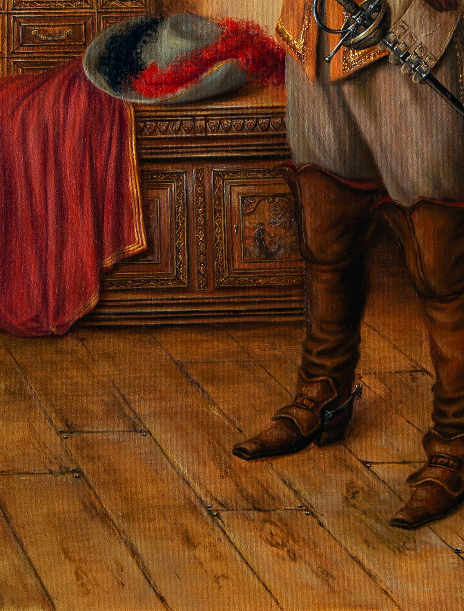 Oil painting I will carry out my plan Valeriy Bulat - 6