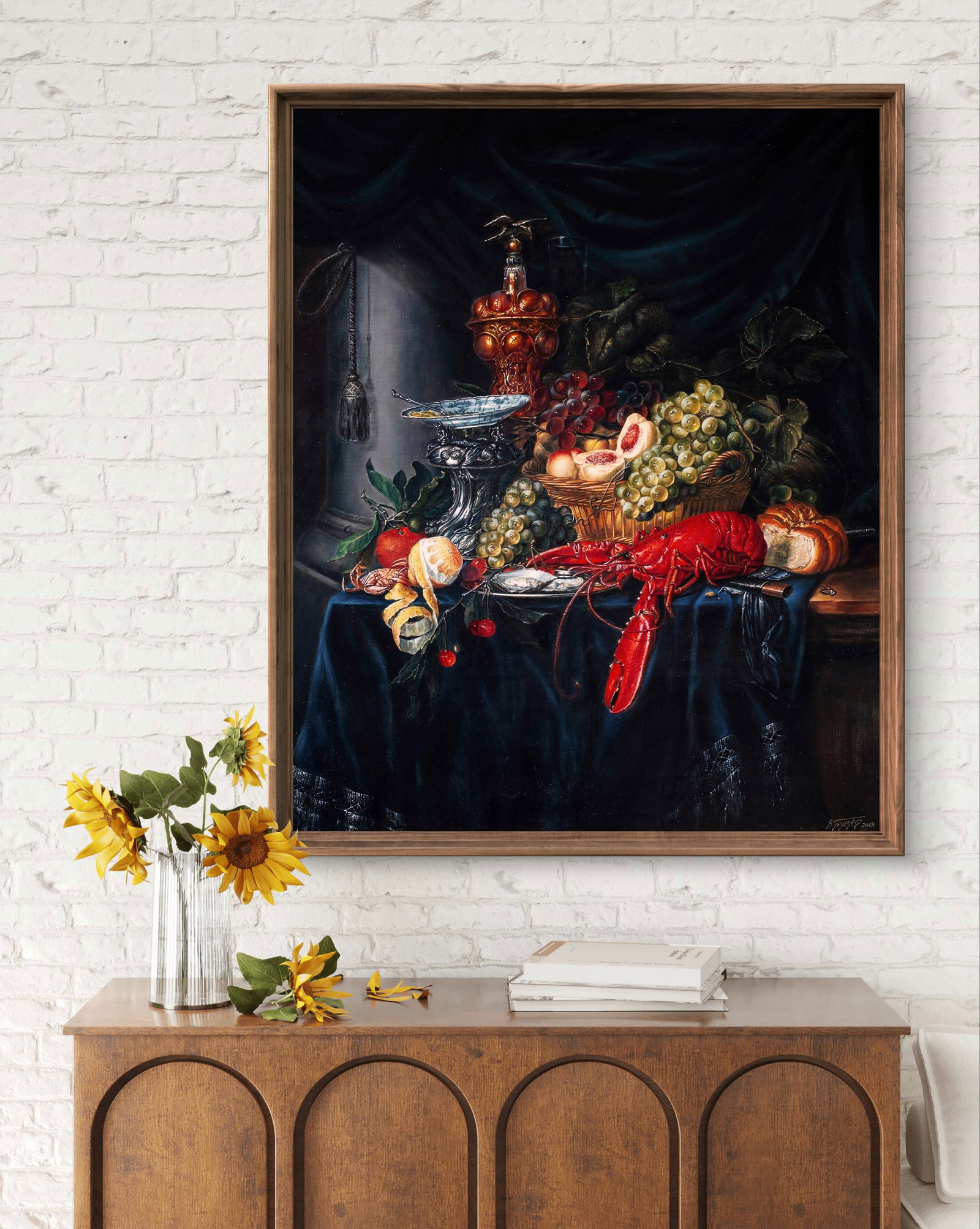 Oil painting Still Life with a Golden Cup Valeriy Bulat - 2