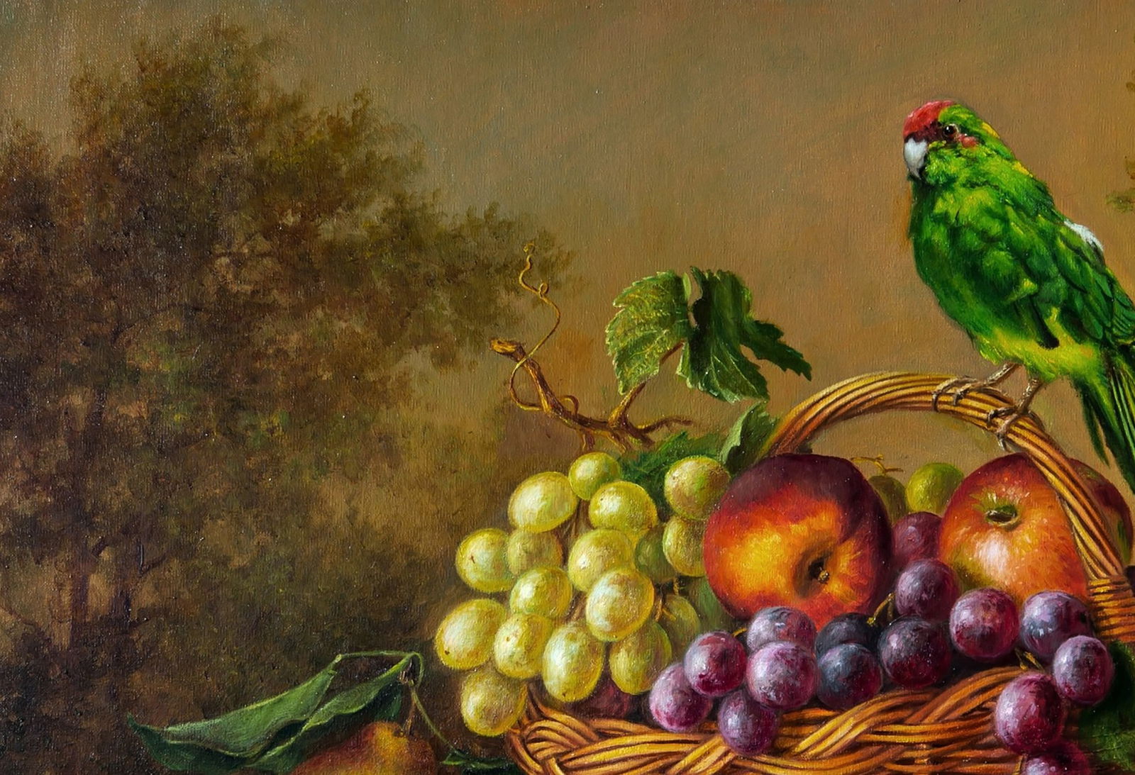 Oil painting He was green Valeriy Bulat - 4