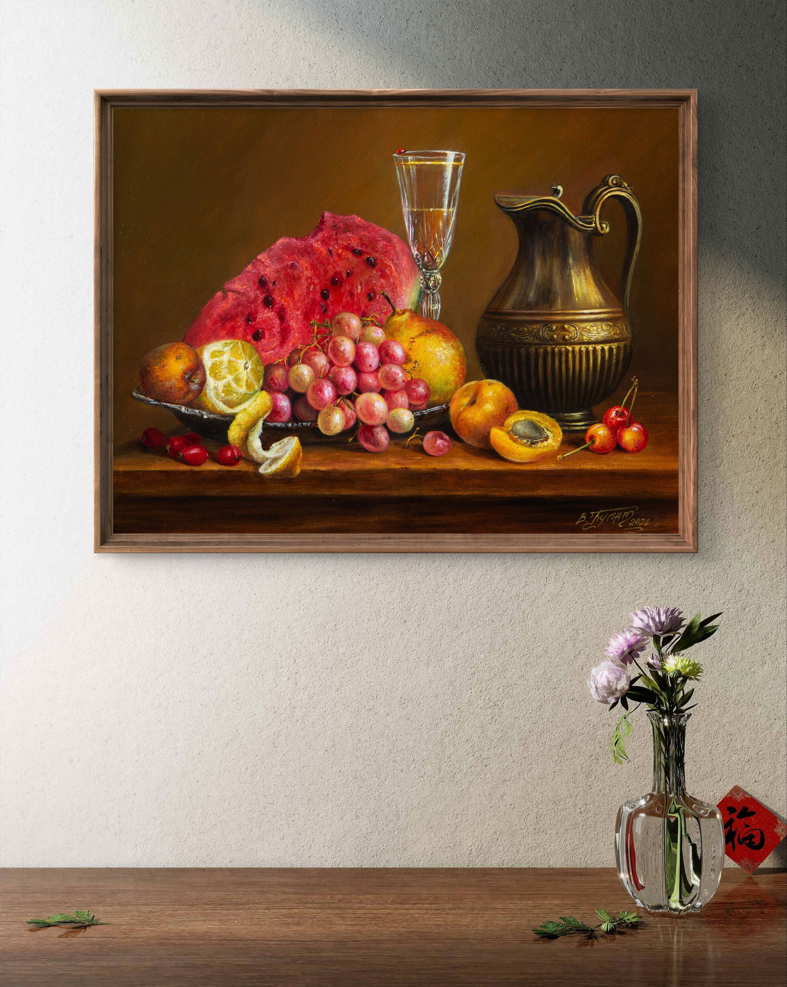 Oil painting Golden time Valeriy Bulat - 3