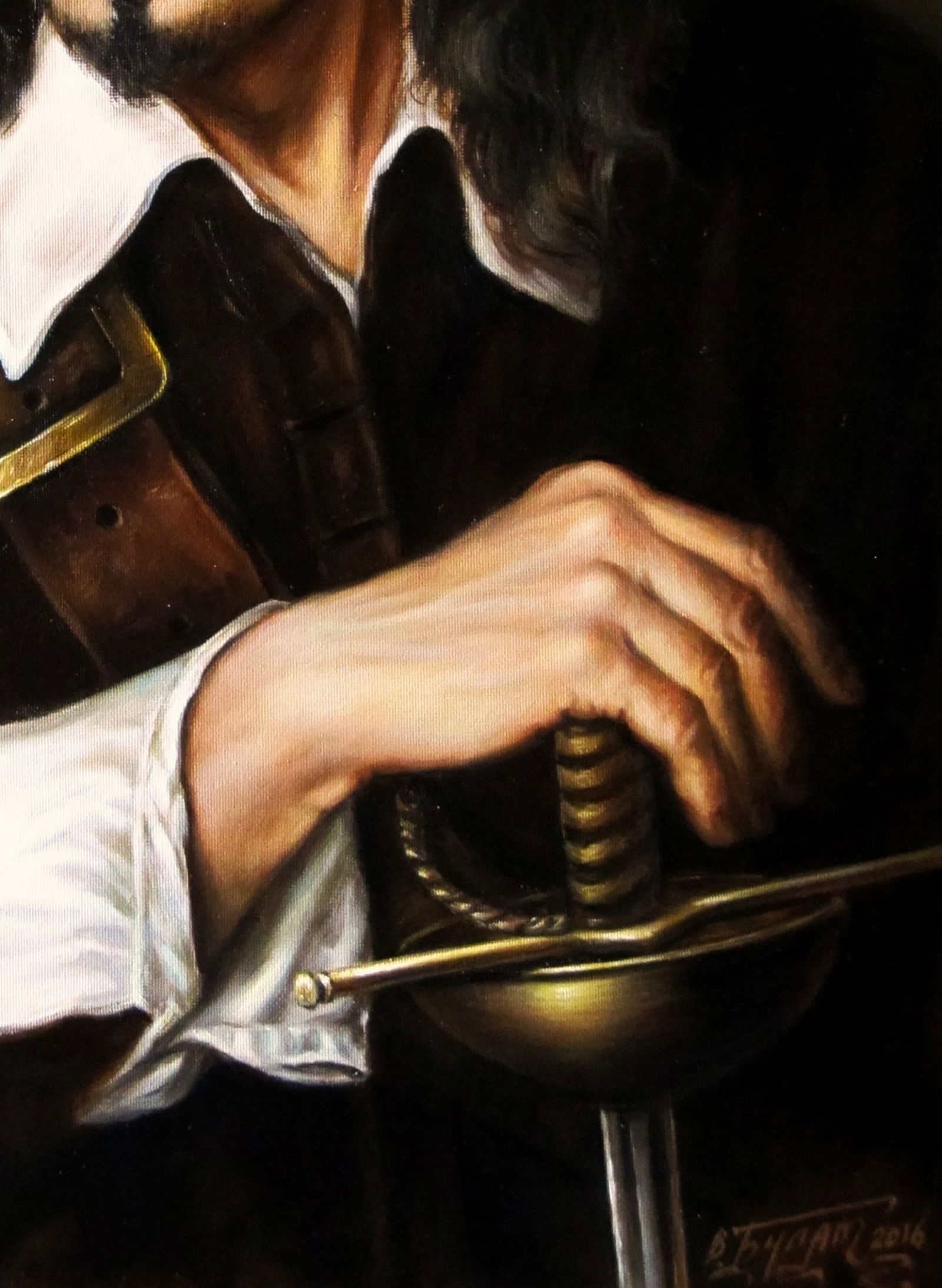 Oil painting Self-portrait Valeriy Bulat - 7