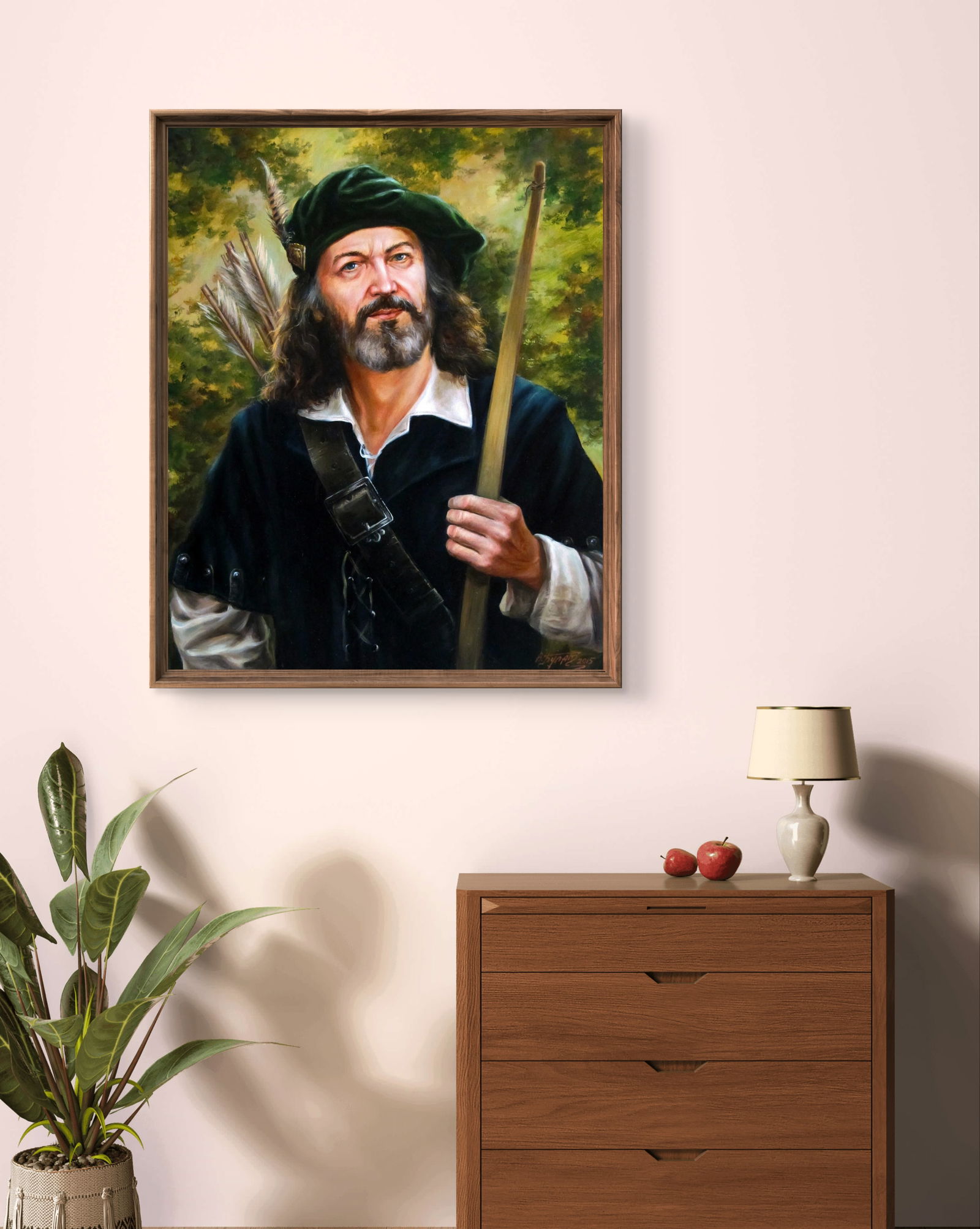 Oil painting Without fear and reproach Valeriy Bulat - 2