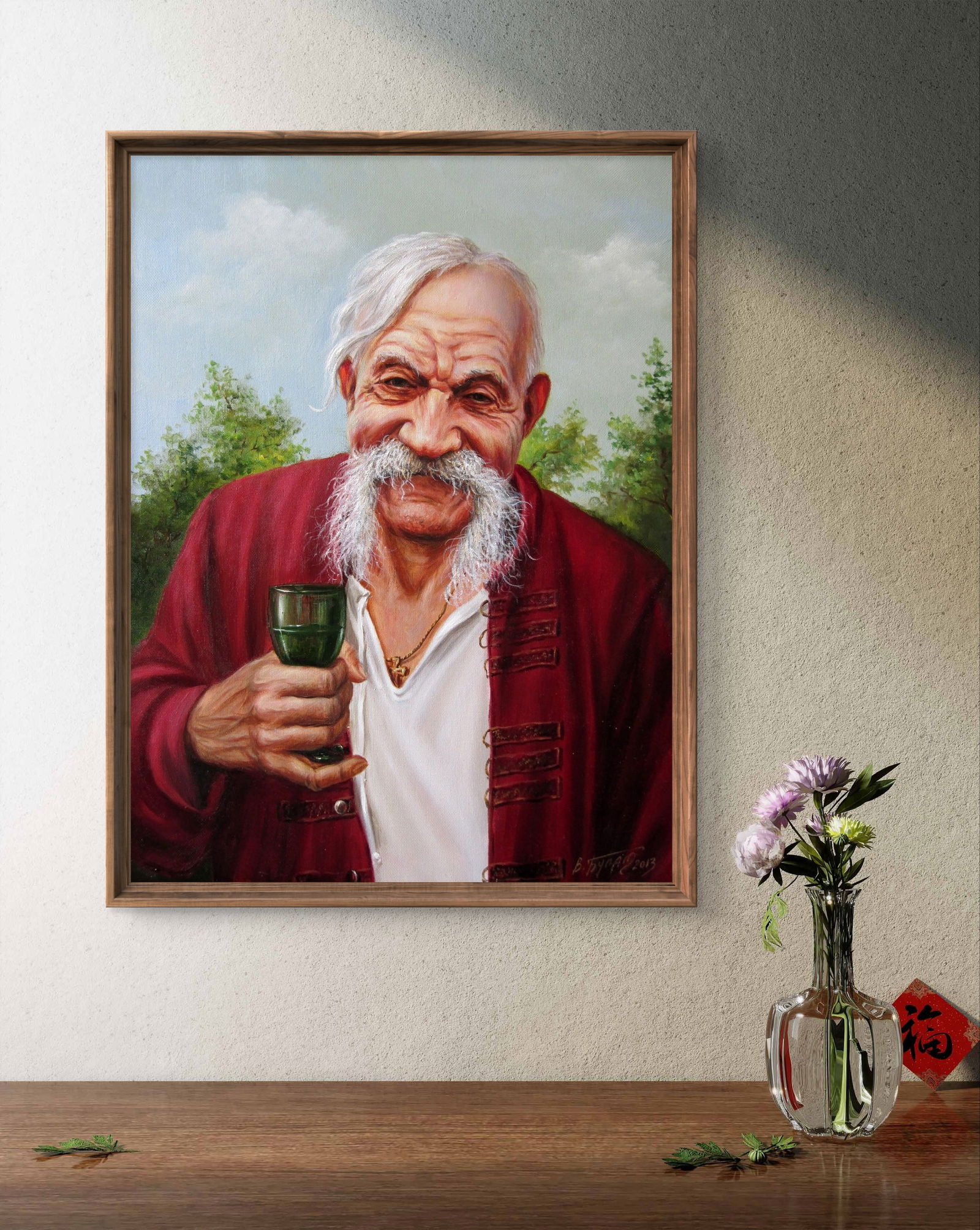 Oil painting We will Valeriy Bulat - 2