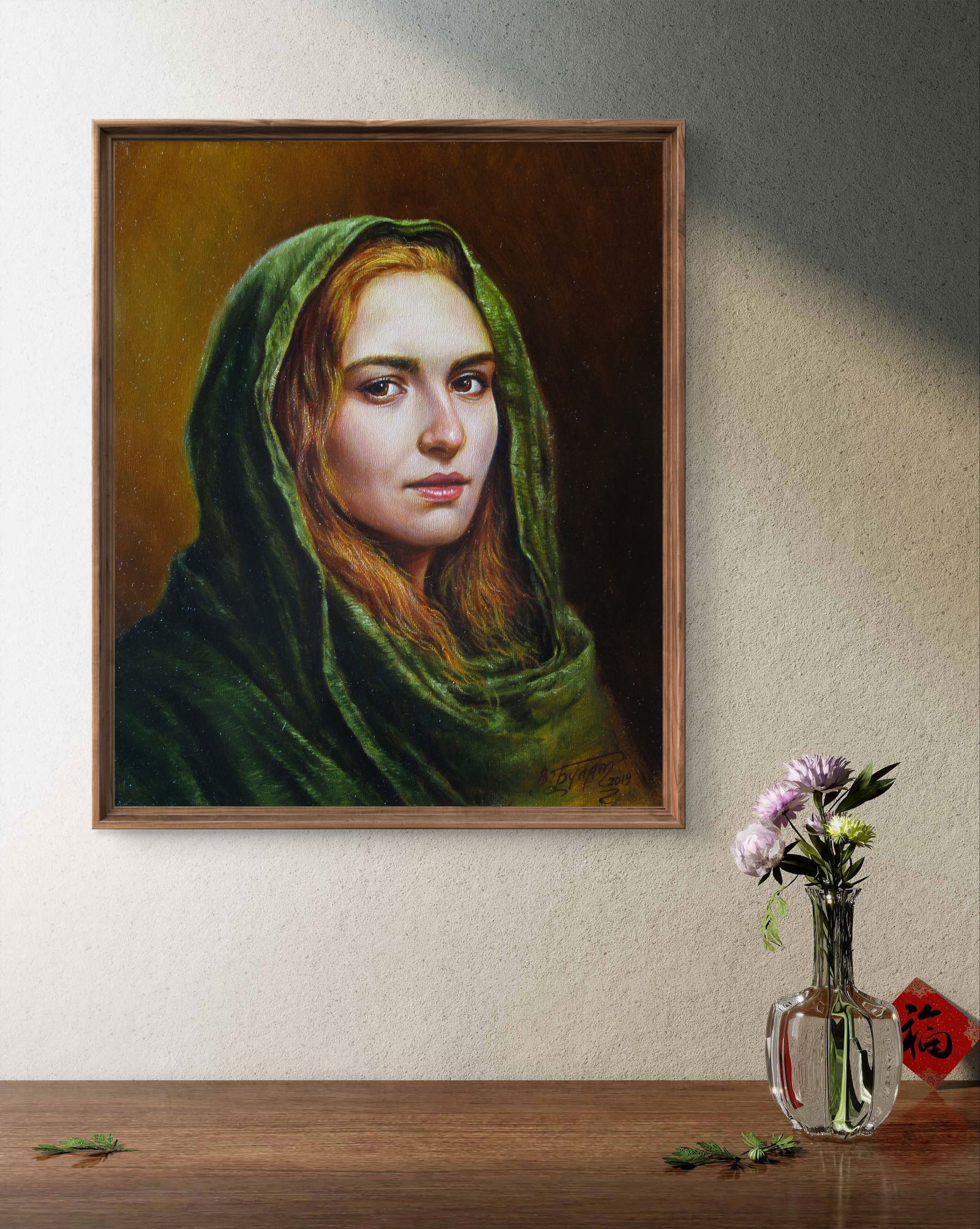 Oil painting Fox Valeriy Bulat - 3