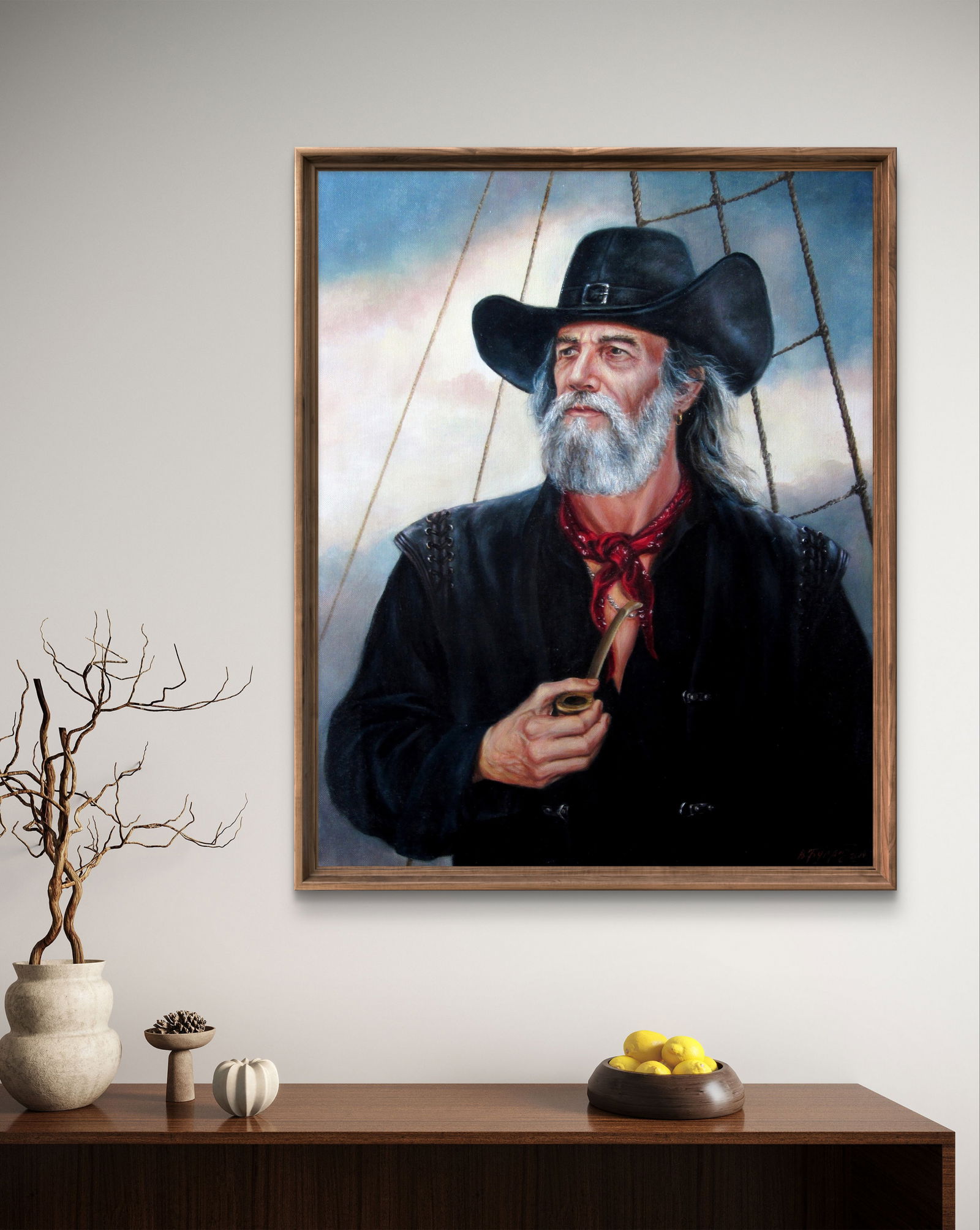 Oil painting Sea Wolf Valeriy Bulat - 3