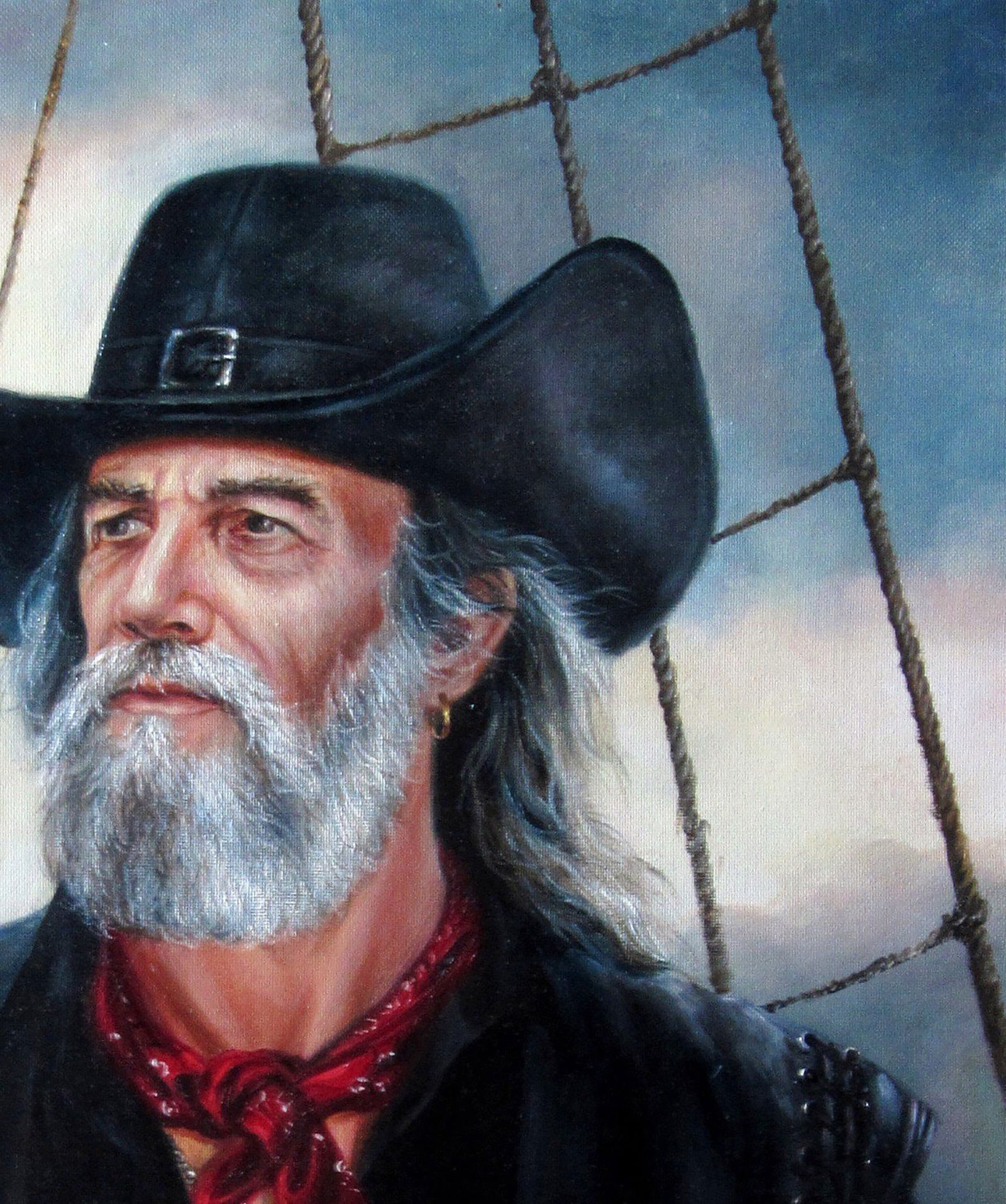 Oil painting Sea Wolf Valeriy Bulat - 5