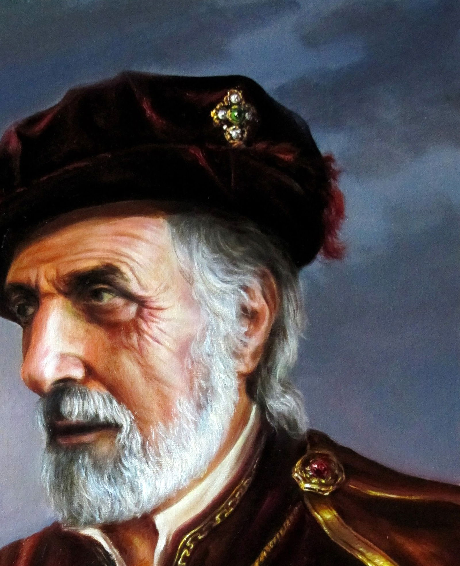 Oil painting The Merchant of Venice Valeriy Bulat - 5