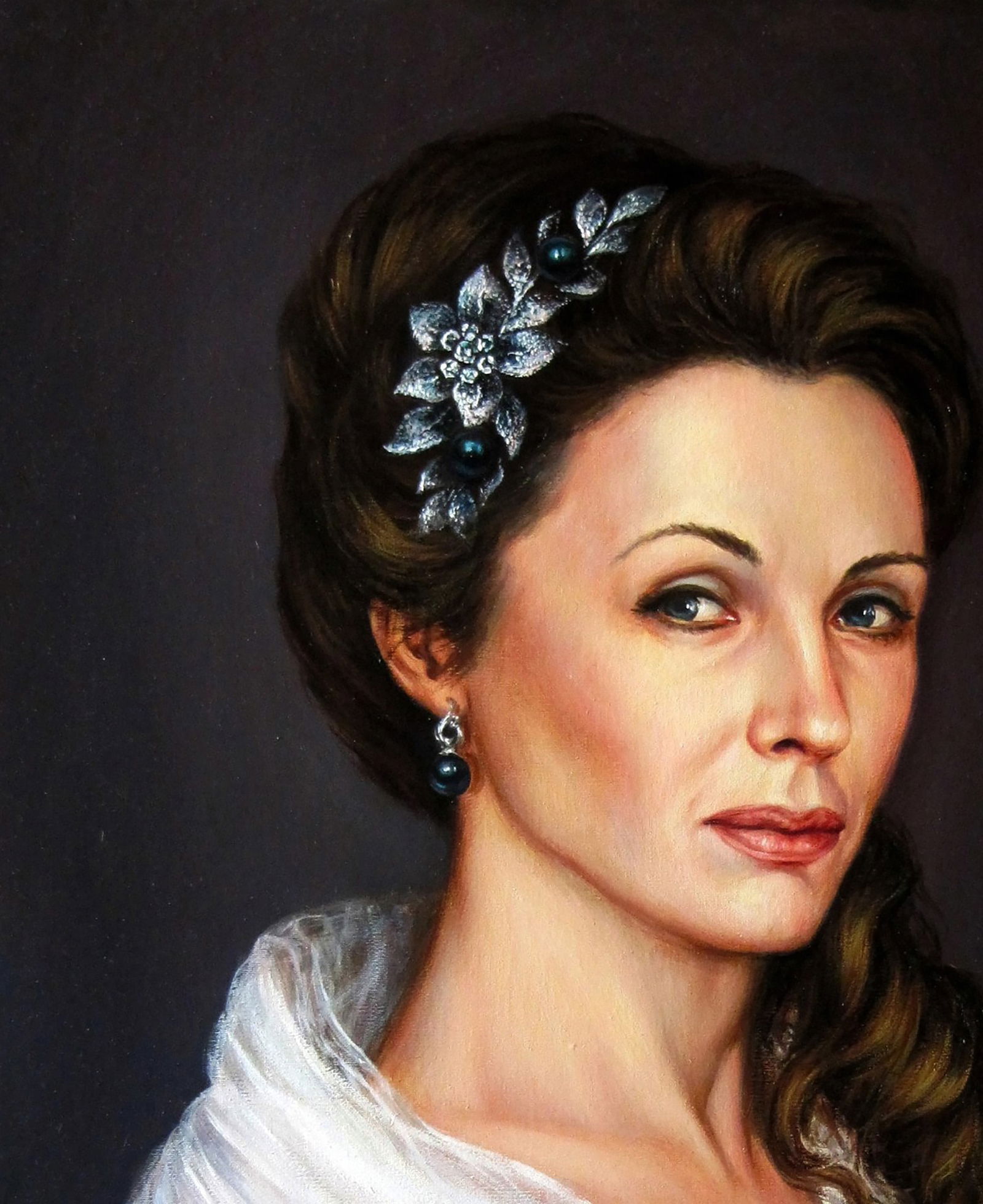 Oil painting Portrait of Margarita Valeriy Bulat - 4