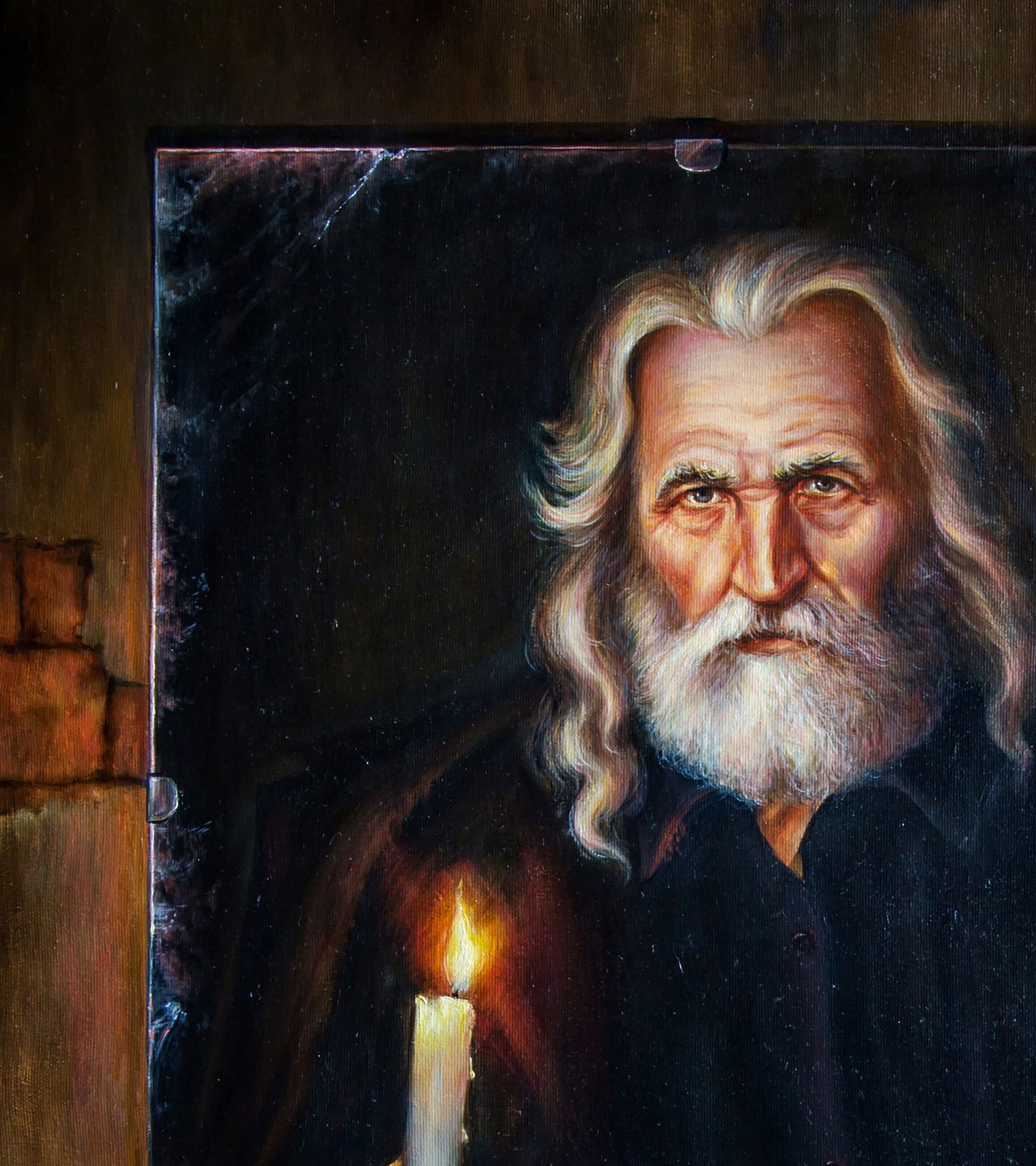 Oil painting Old mirror Valeriy Bulat - 4