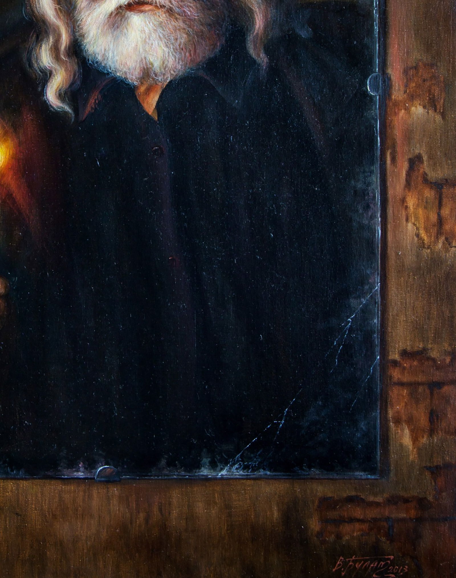 Oil painting Old mirror Valeriy Bulat - 6