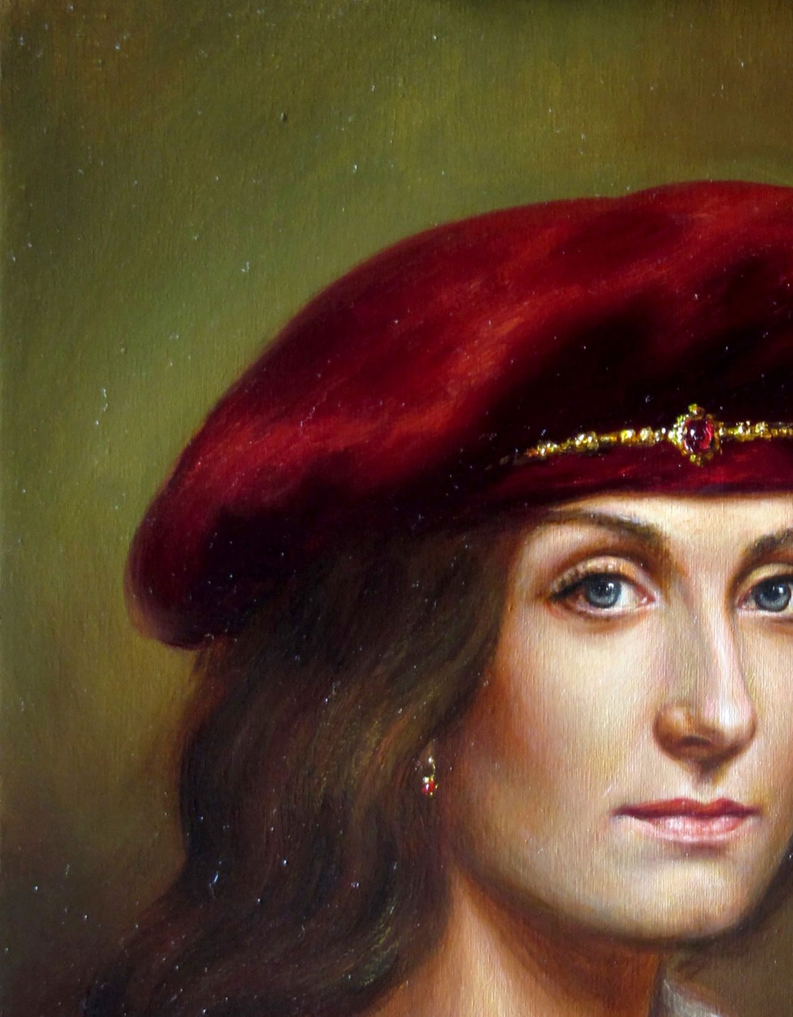 Oil painting A smile through the ages Valeriy Bulat - 4