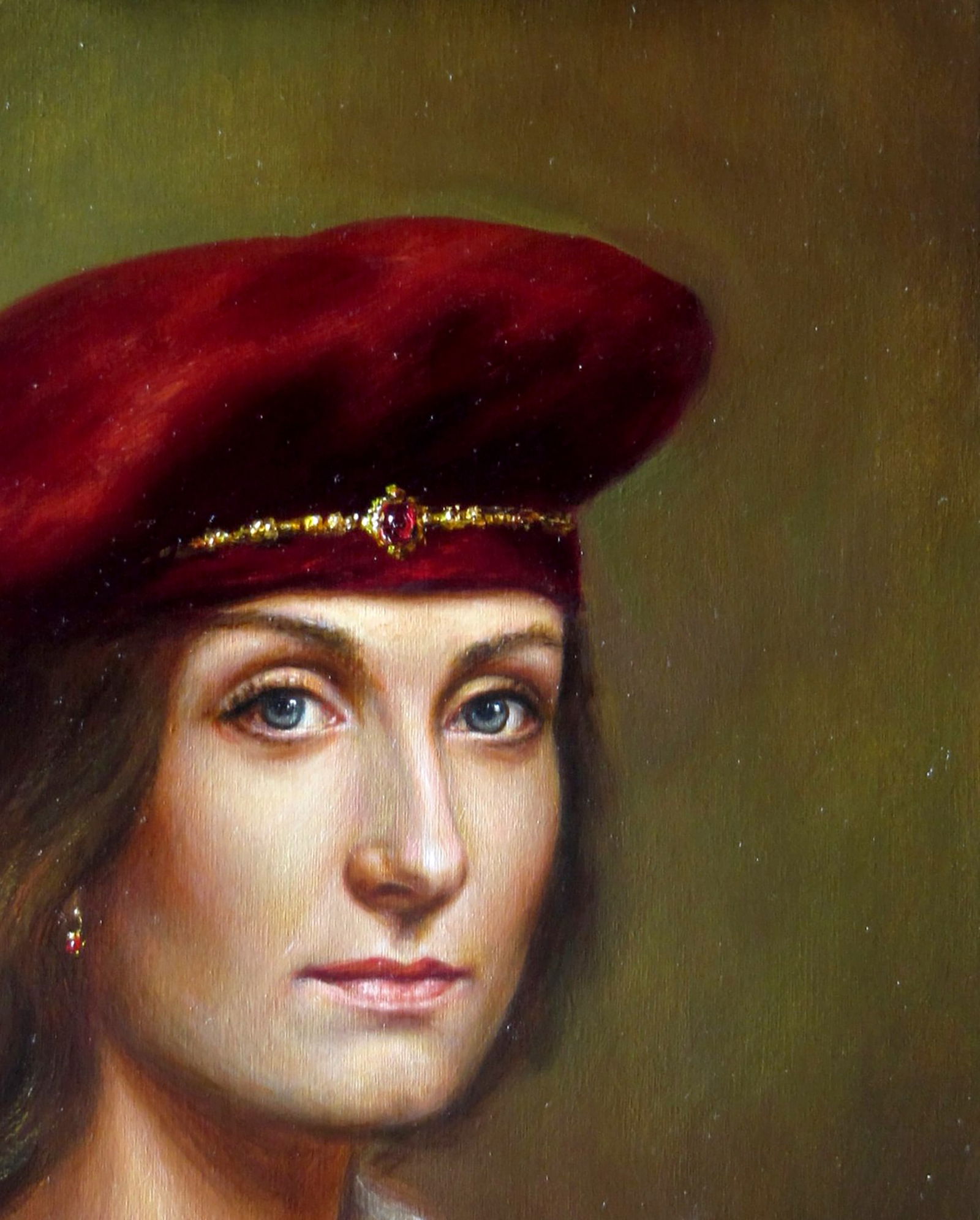 Oil painting A smile through the ages Valeriy Bulat - 5