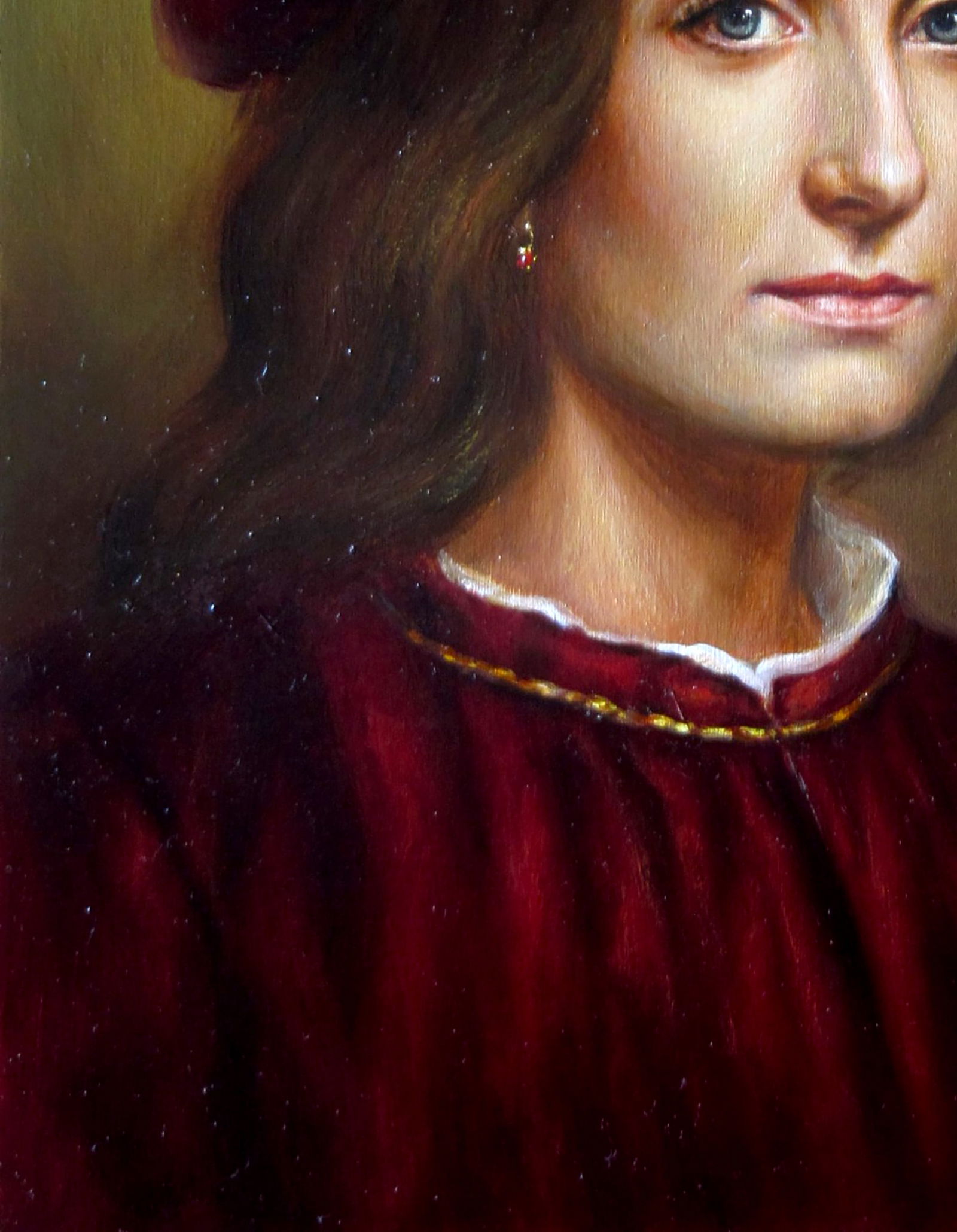 Oil painting A smile through the ages Valeriy Bulat - 6