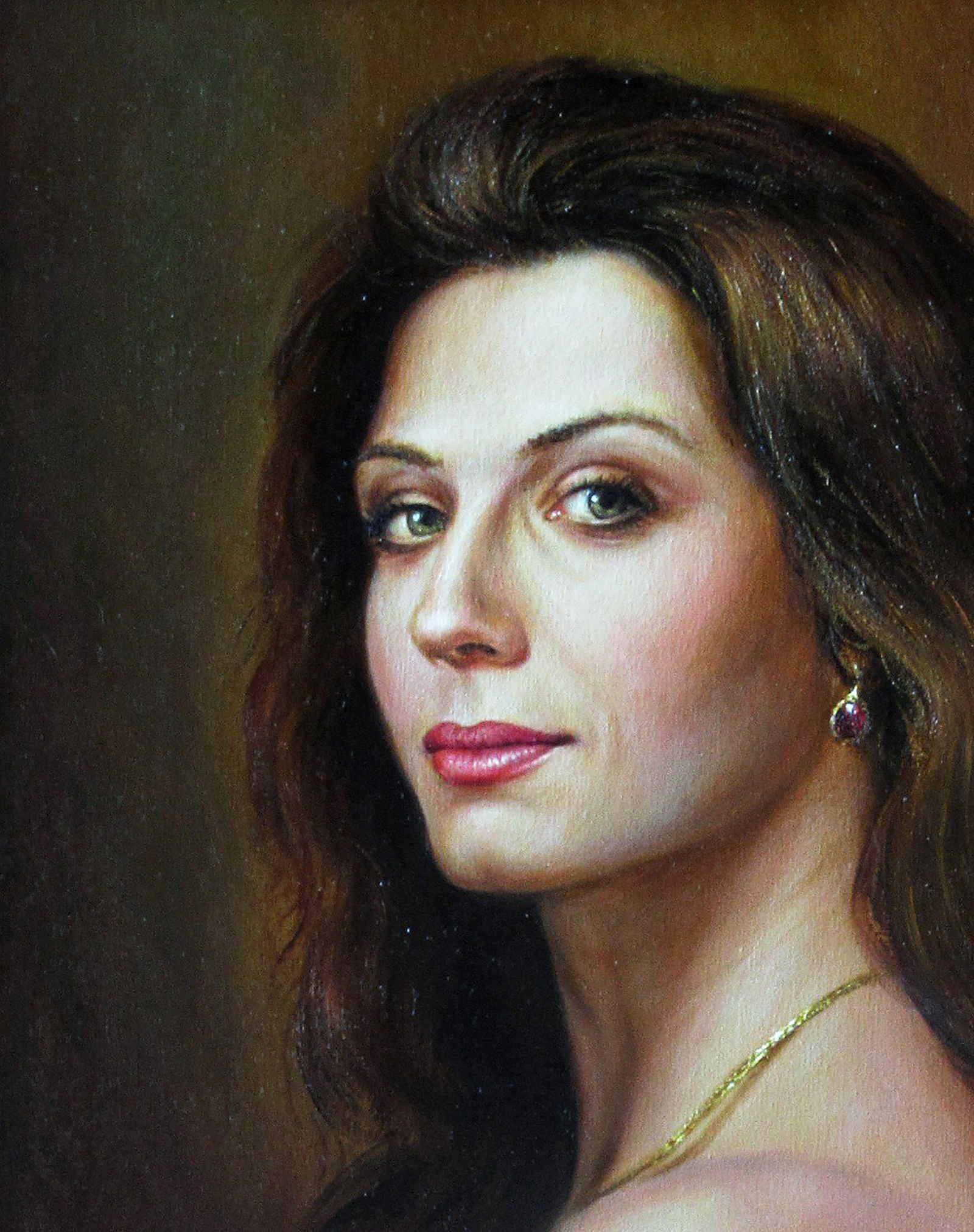 Oil painting Silk fire Valeriy Bulat - 4