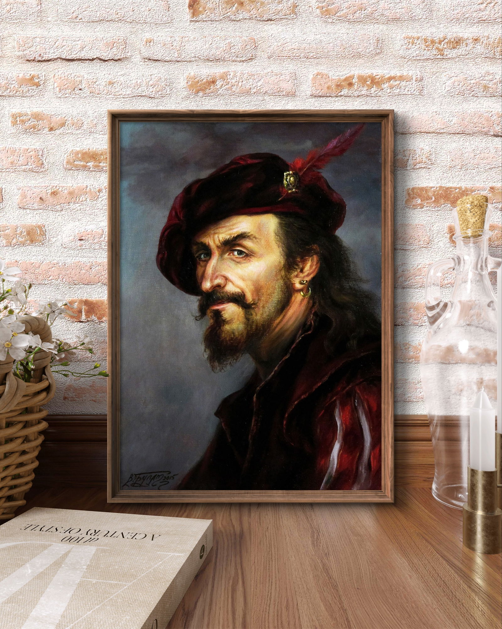 Oil painting I deny everything and that is my essence Valeriy Bulat - 3