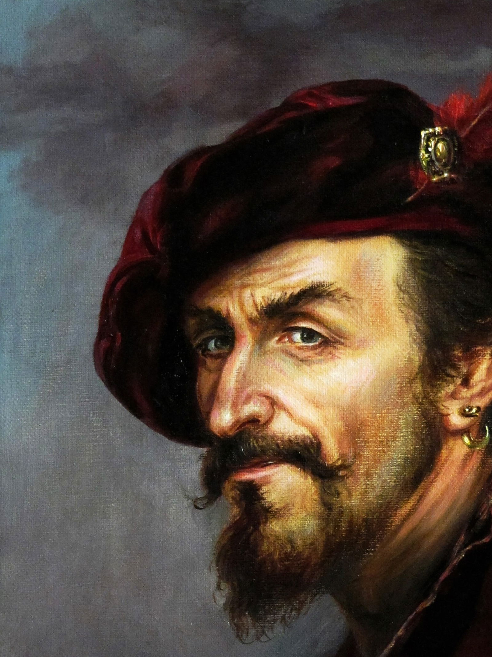 Oil painting I deny everything and that is my essence Valeriy Bulat - 4