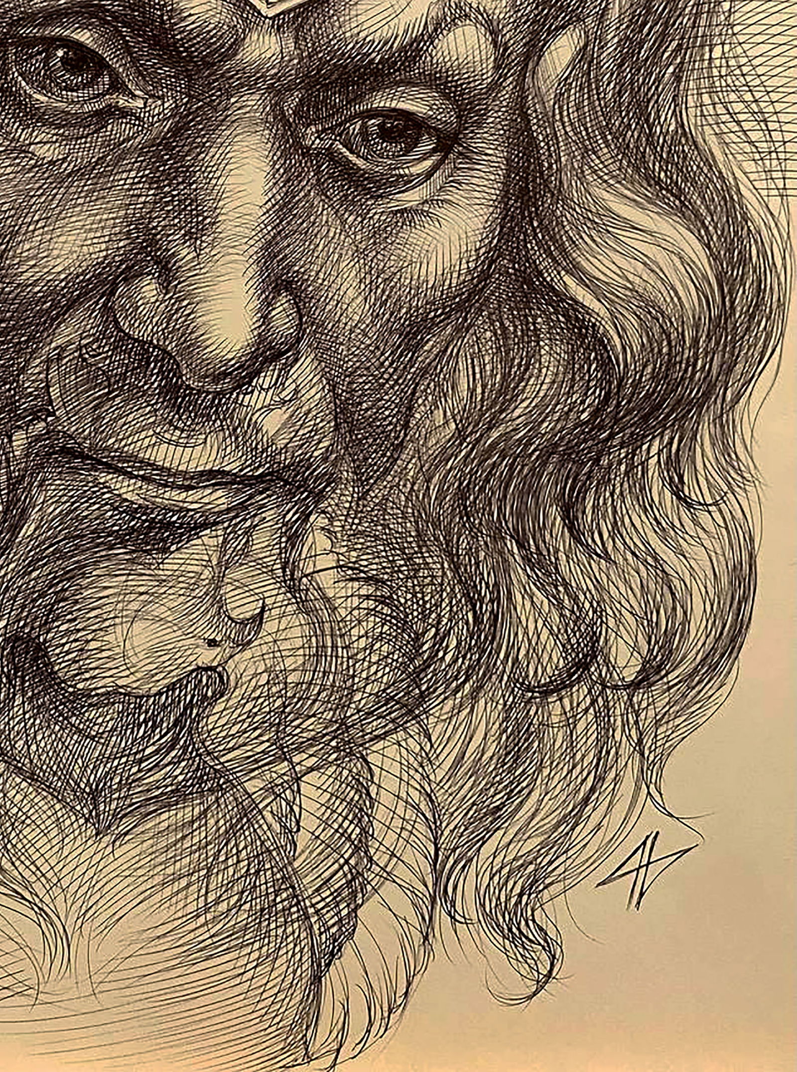 Pen painting Forward with speed Natalia Bulat - 5