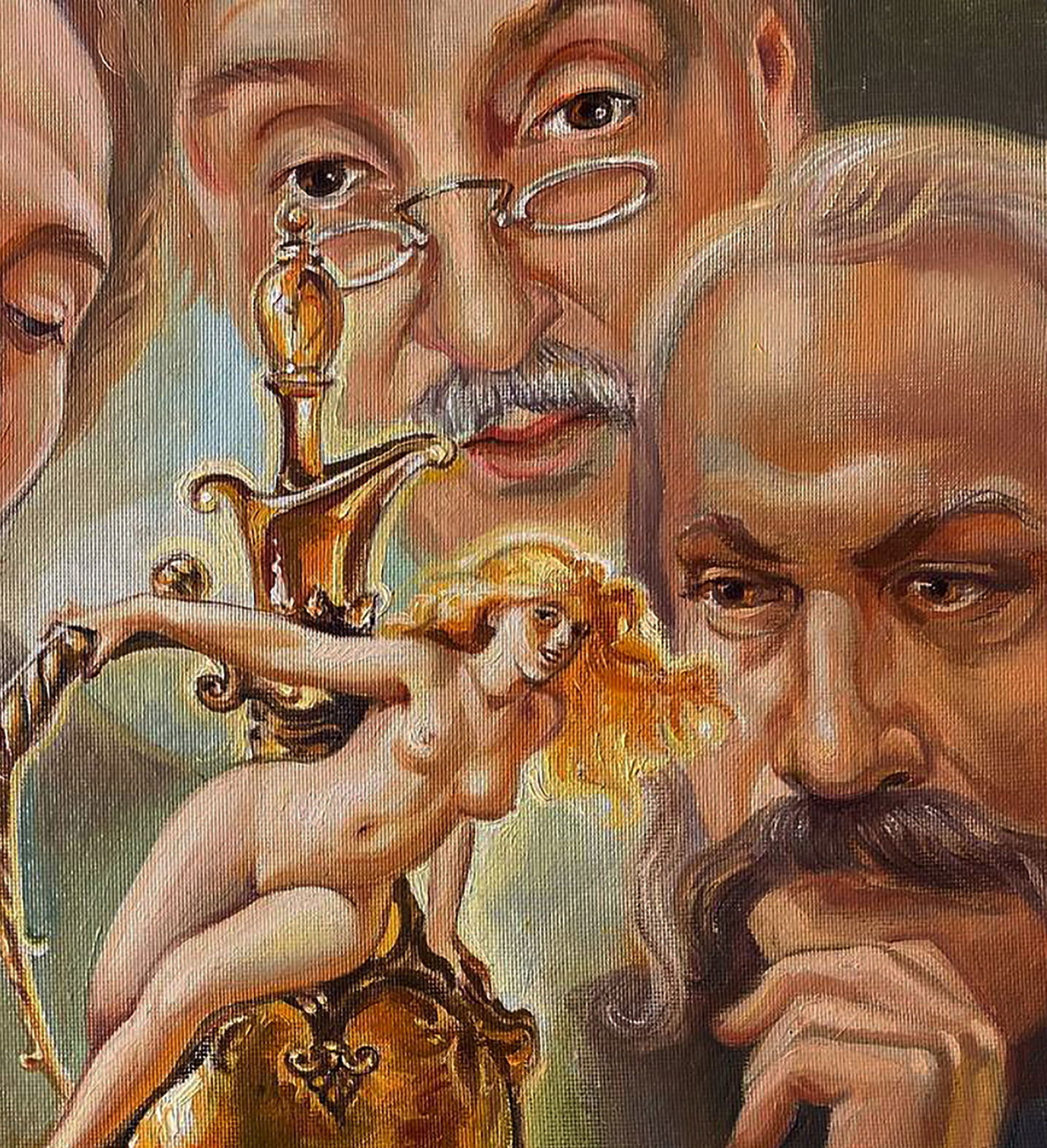 Oil painting Connoisseurs of beauty Natalia Bulat - 3