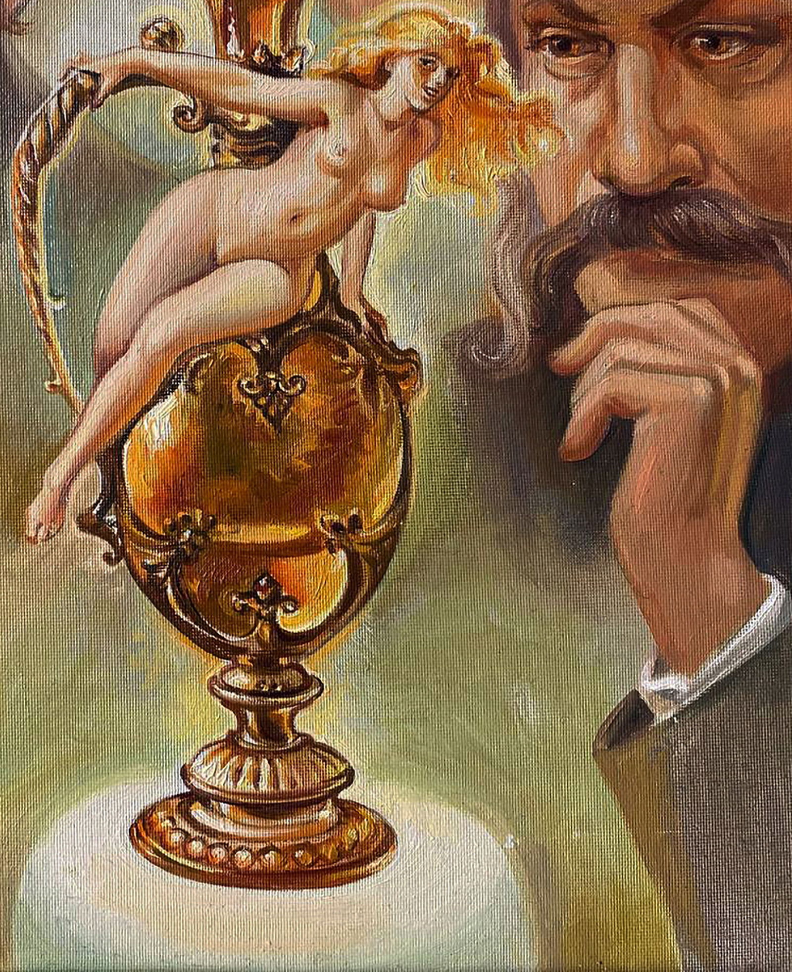 Oil painting Connoisseurs of beauty Natalia Bulat - 5