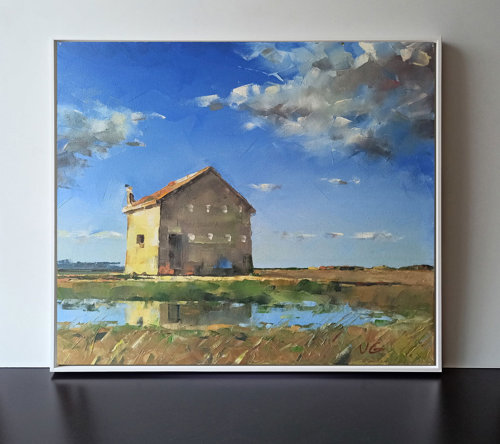 Oil painting Heavenly mood Volodymyr Gluhomanyuk - 2