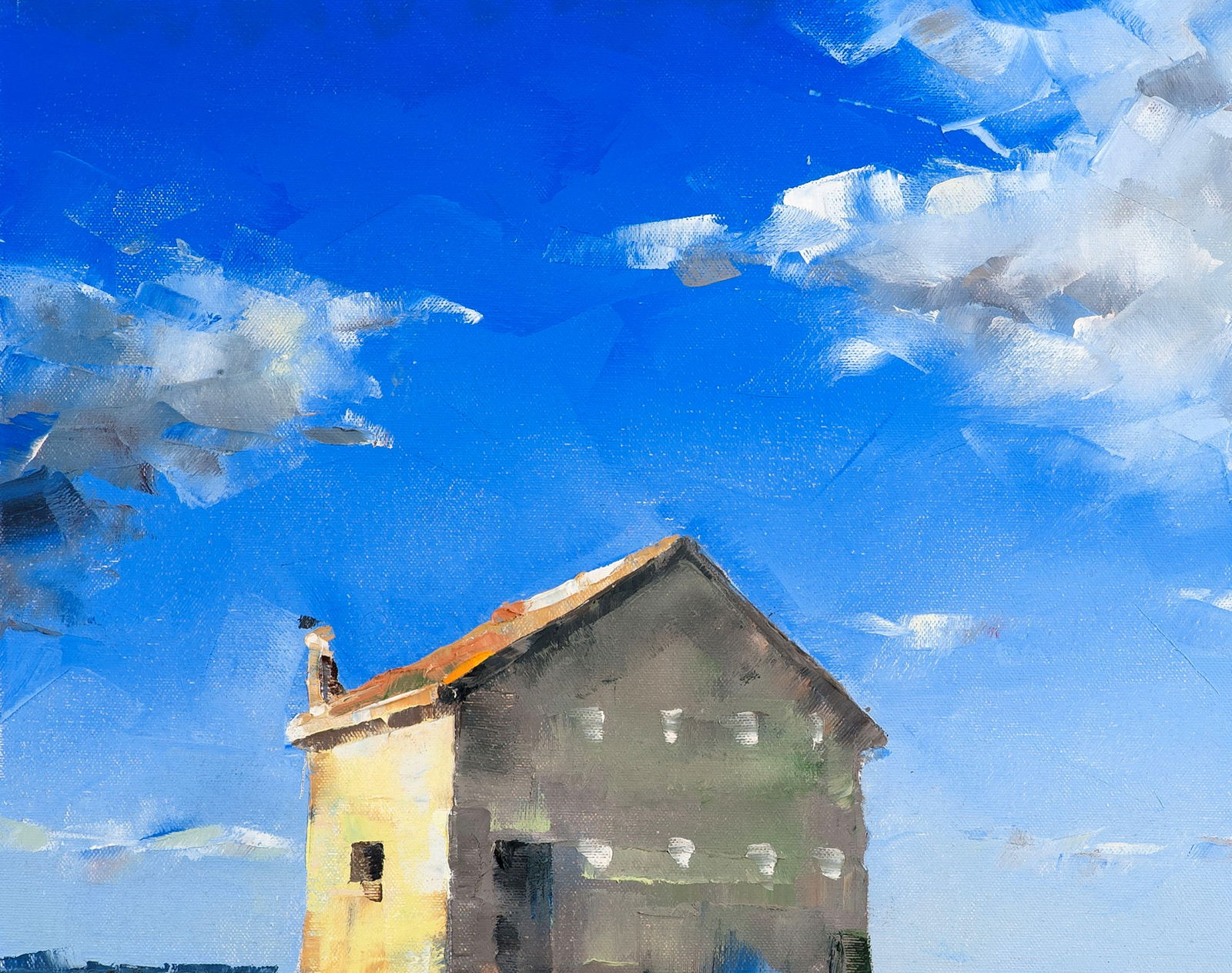 Oil painting Heavenly mood Volodymyr Gluhomanyuk - 4