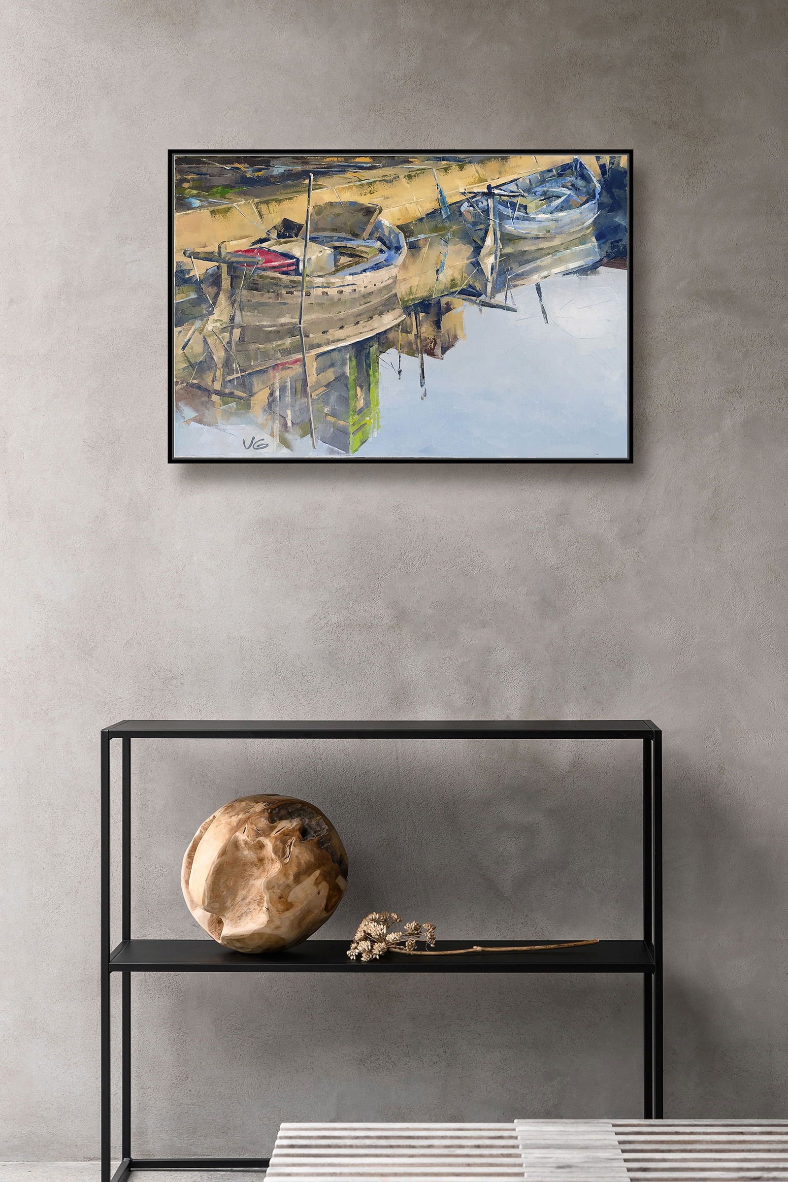 Oil painting Pier Volodymyr Gluhomanyuk - 2