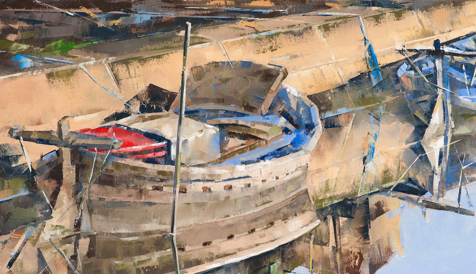 Oil painting Pier Volodymyr Gluhomanyuk - 4