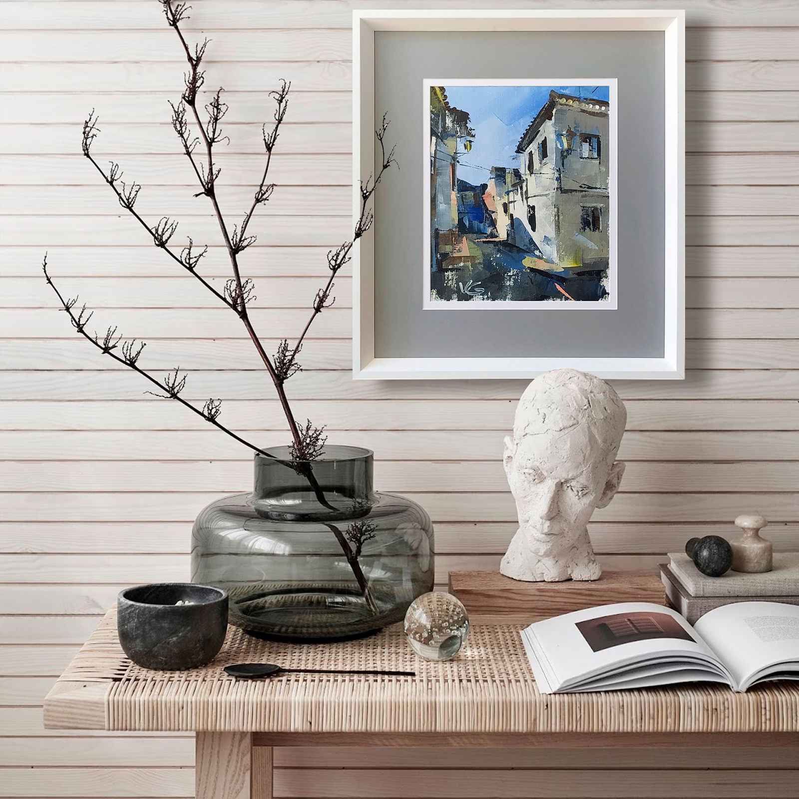 Oil painting City streets Volodymyr Gluhomanyuk - 3