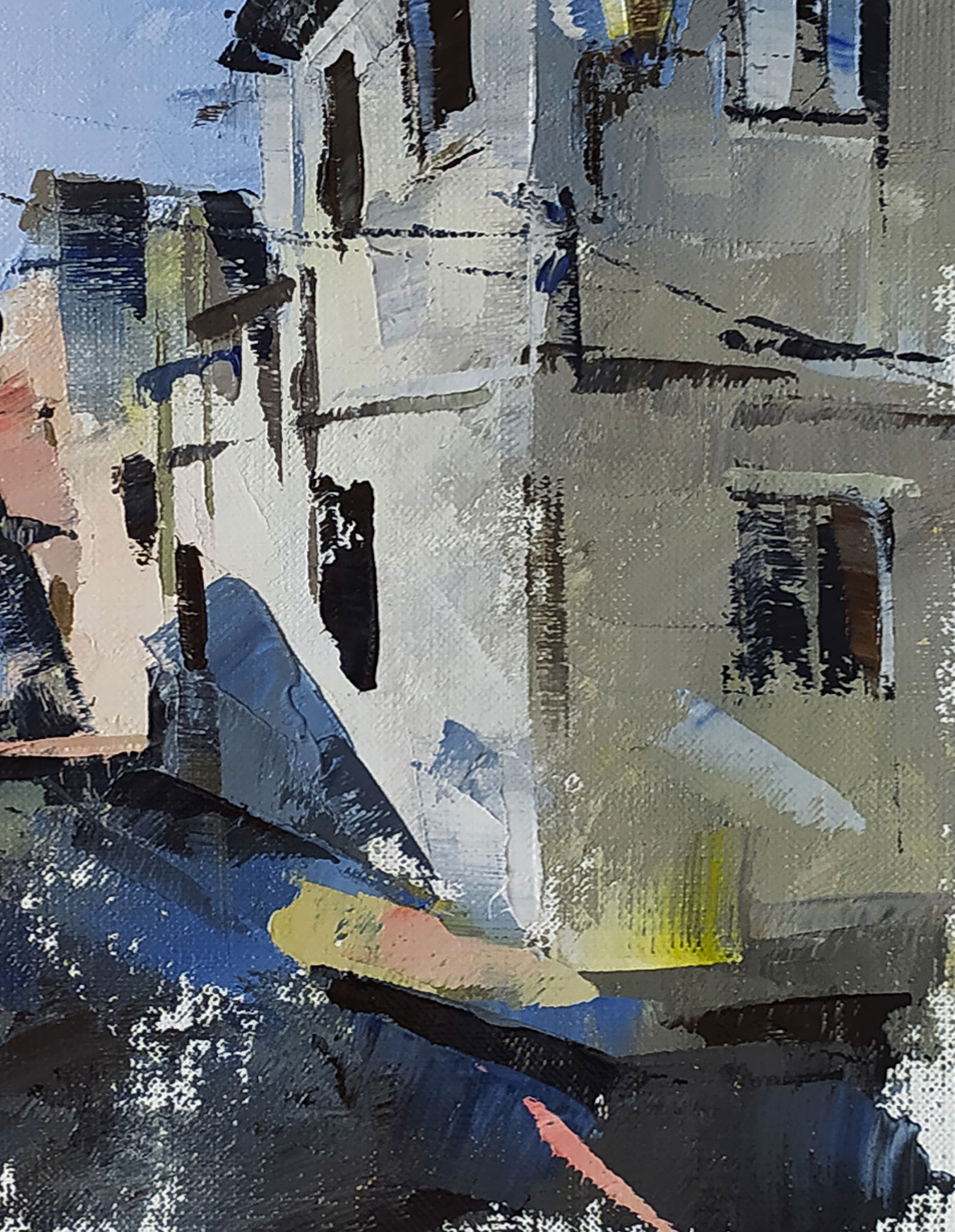 Oil painting City streets Volodymyr Gluhomanyuk - 7