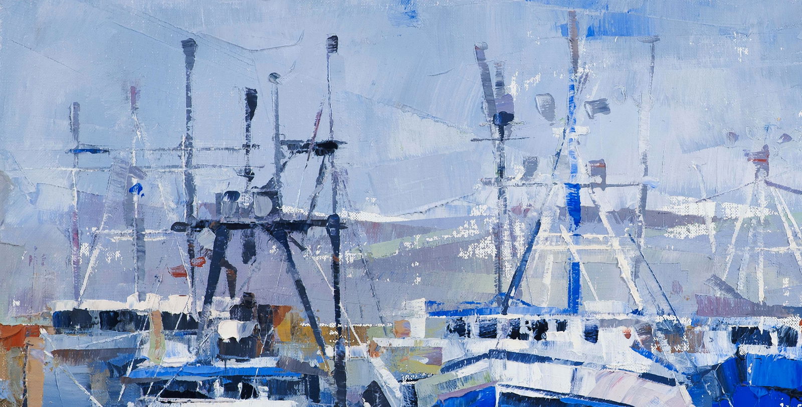 Oil painting Seagulls Volodymyr Gluhomanyuk - 4