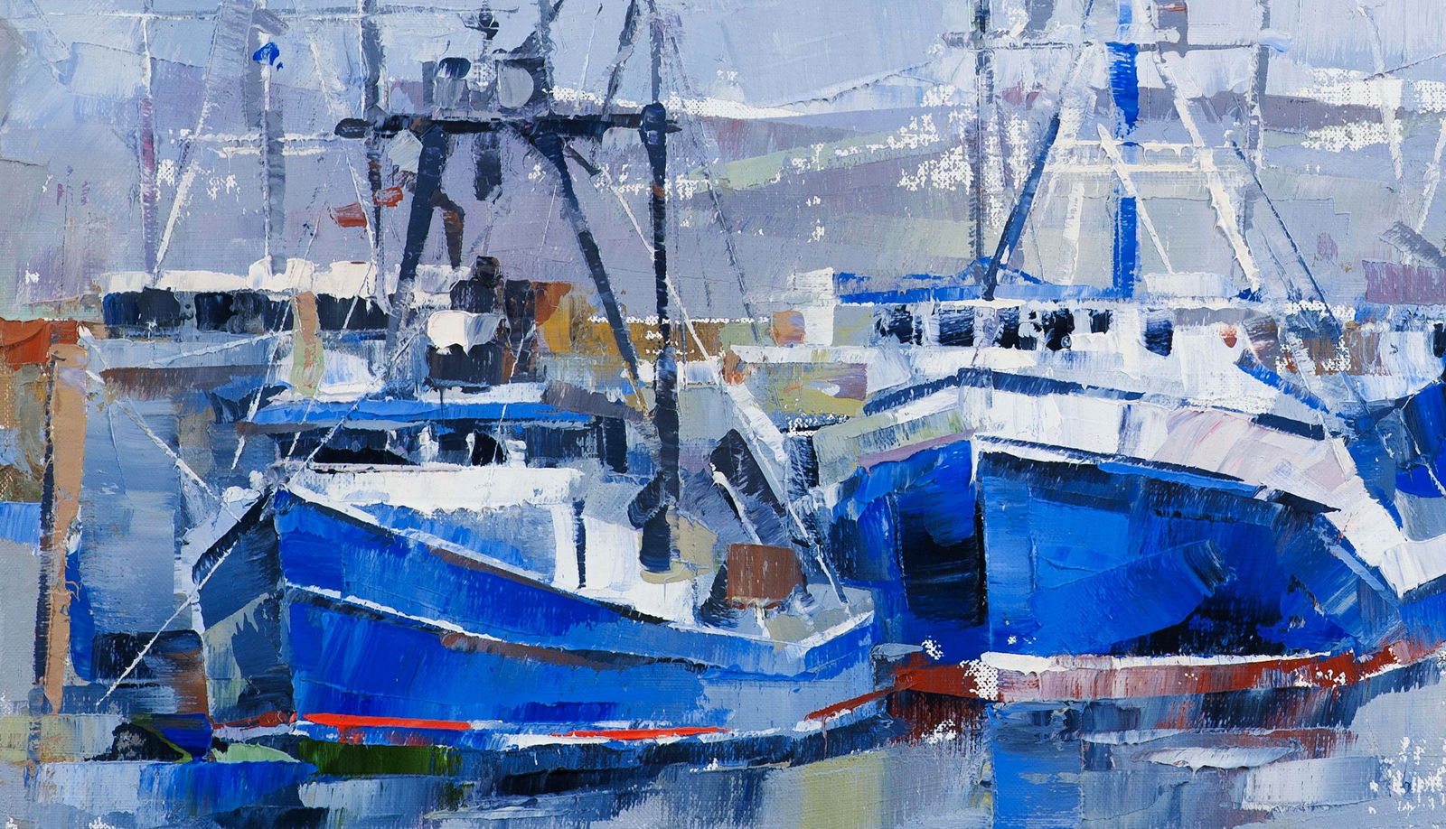 Oil painting Seagulls Volodymyr Gluhomanyuk - 6