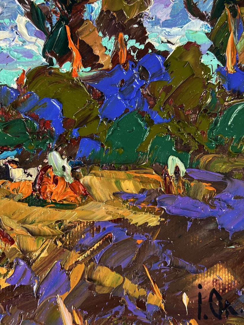 Oil painting Autumn Clouds Oleksiy Ivanyuk - 10