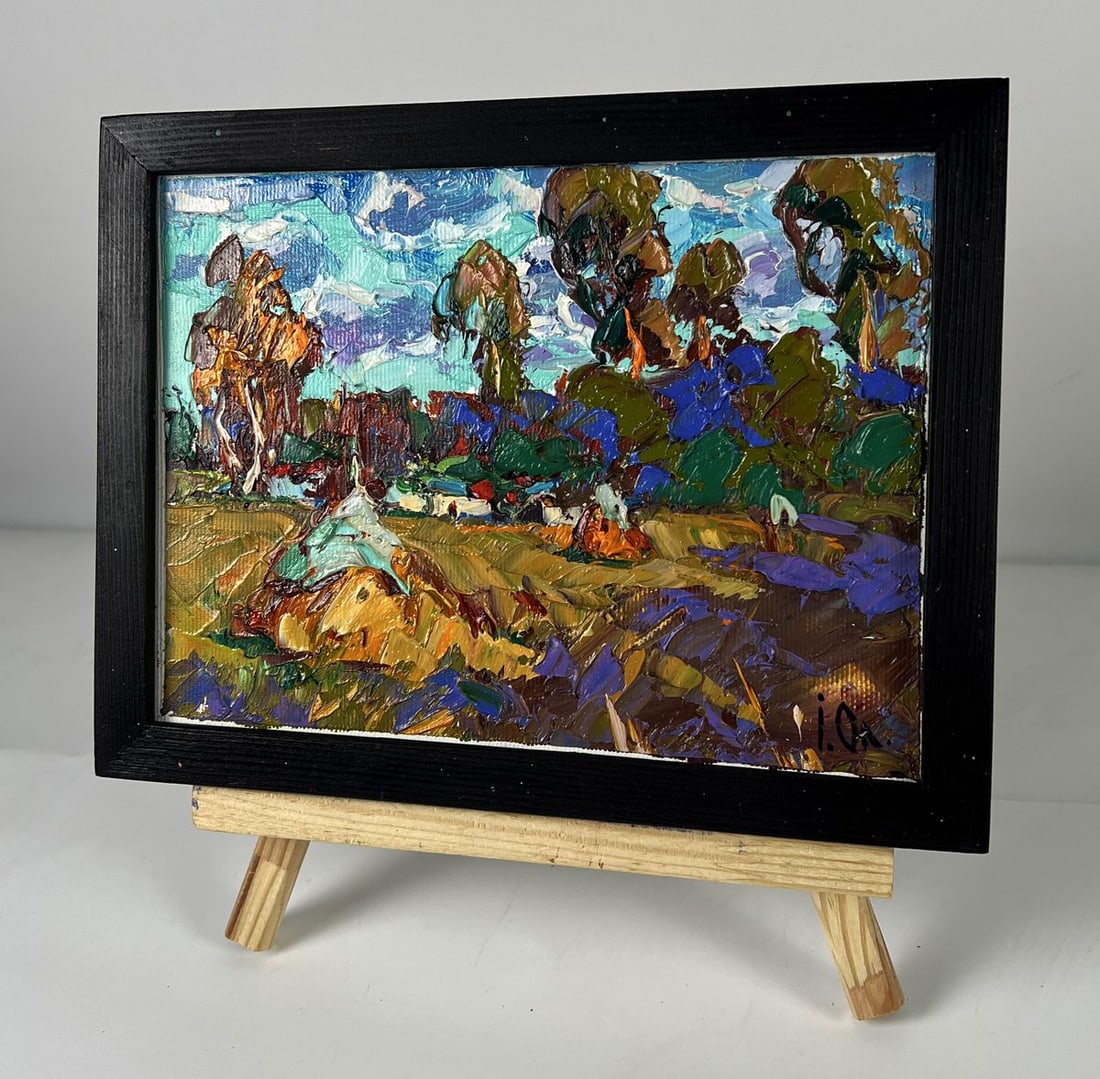 Oil painting Autumn Clouds Oleksiy Ivanyuk - 2