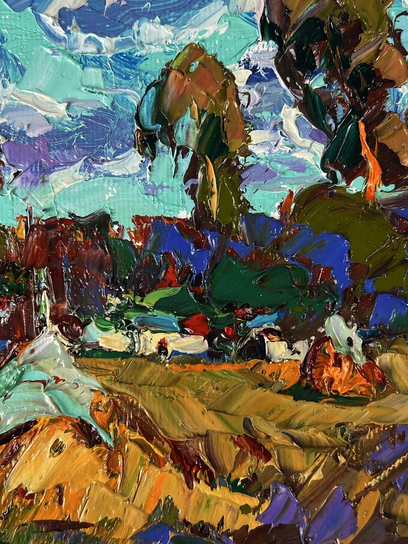 Oil painting Autumn Clouds Oleksiy Ivanyuk - 6