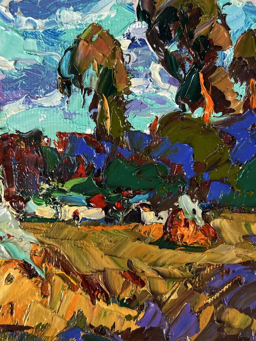 Oil painting Autumn Clouds Oleksiy Ivanyuk - 7