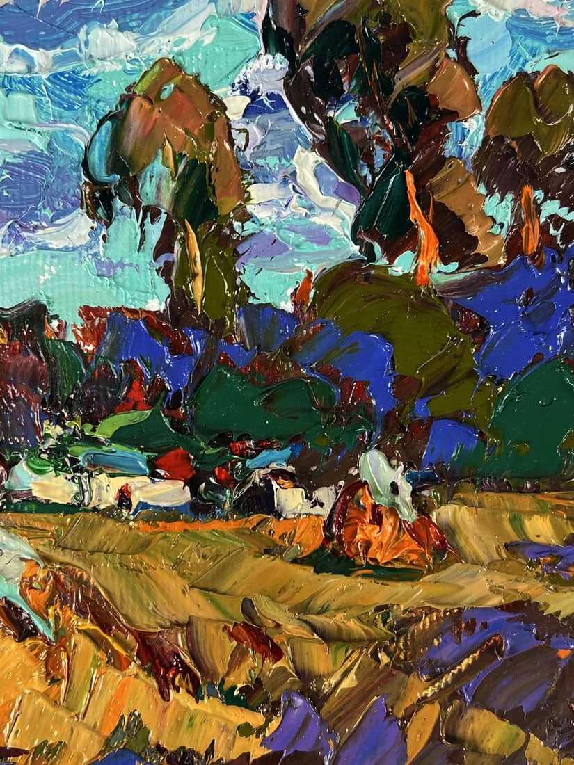 Oil painting Autumn Clouds Oleksiy Ivanyuk - 8