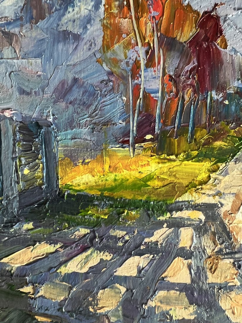 Oil painting Cold autumn wind Boris Serdyuk - 6