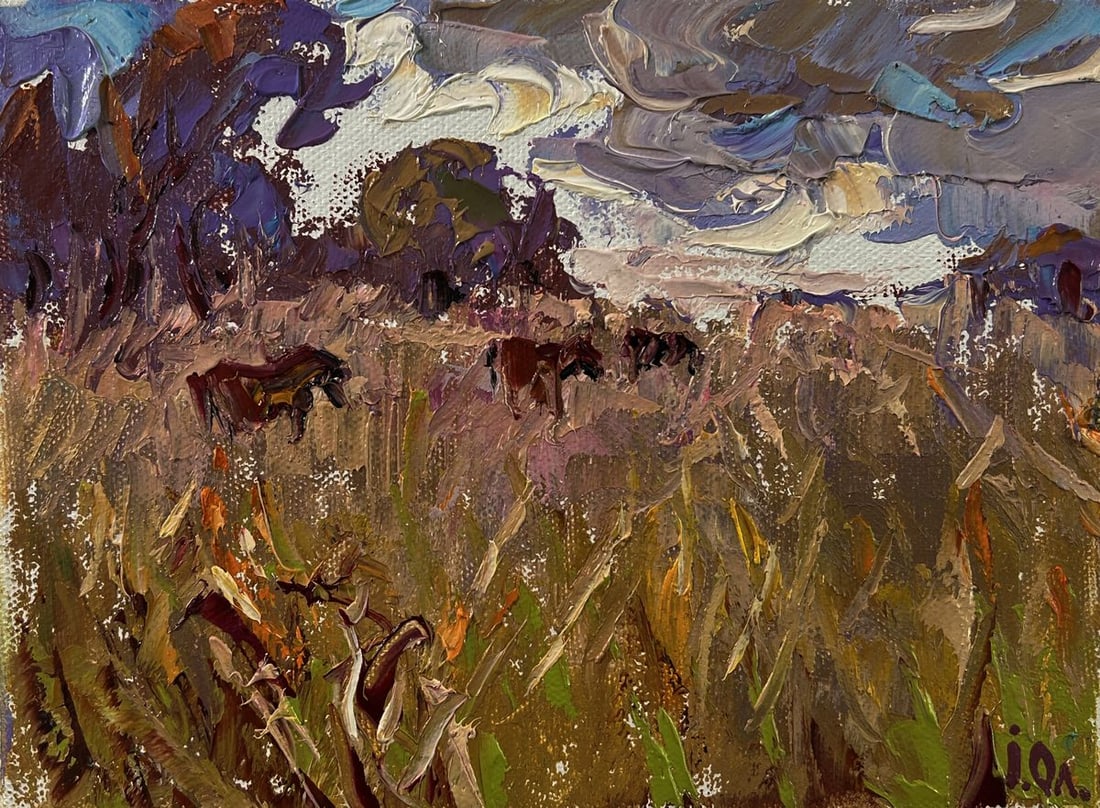 Oil painting Spacious field Oleksiy Ivanyuk - 3