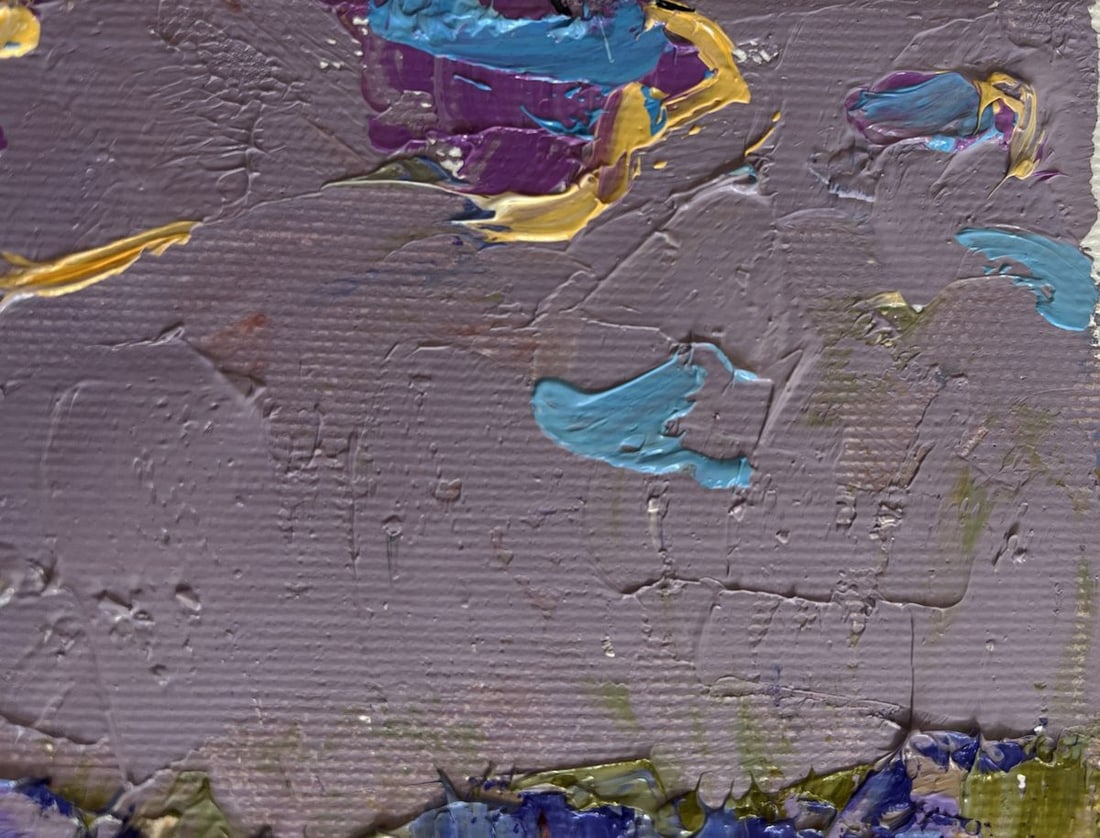 Oil painting Autumn golden fields Alex Kalenyuk - 5