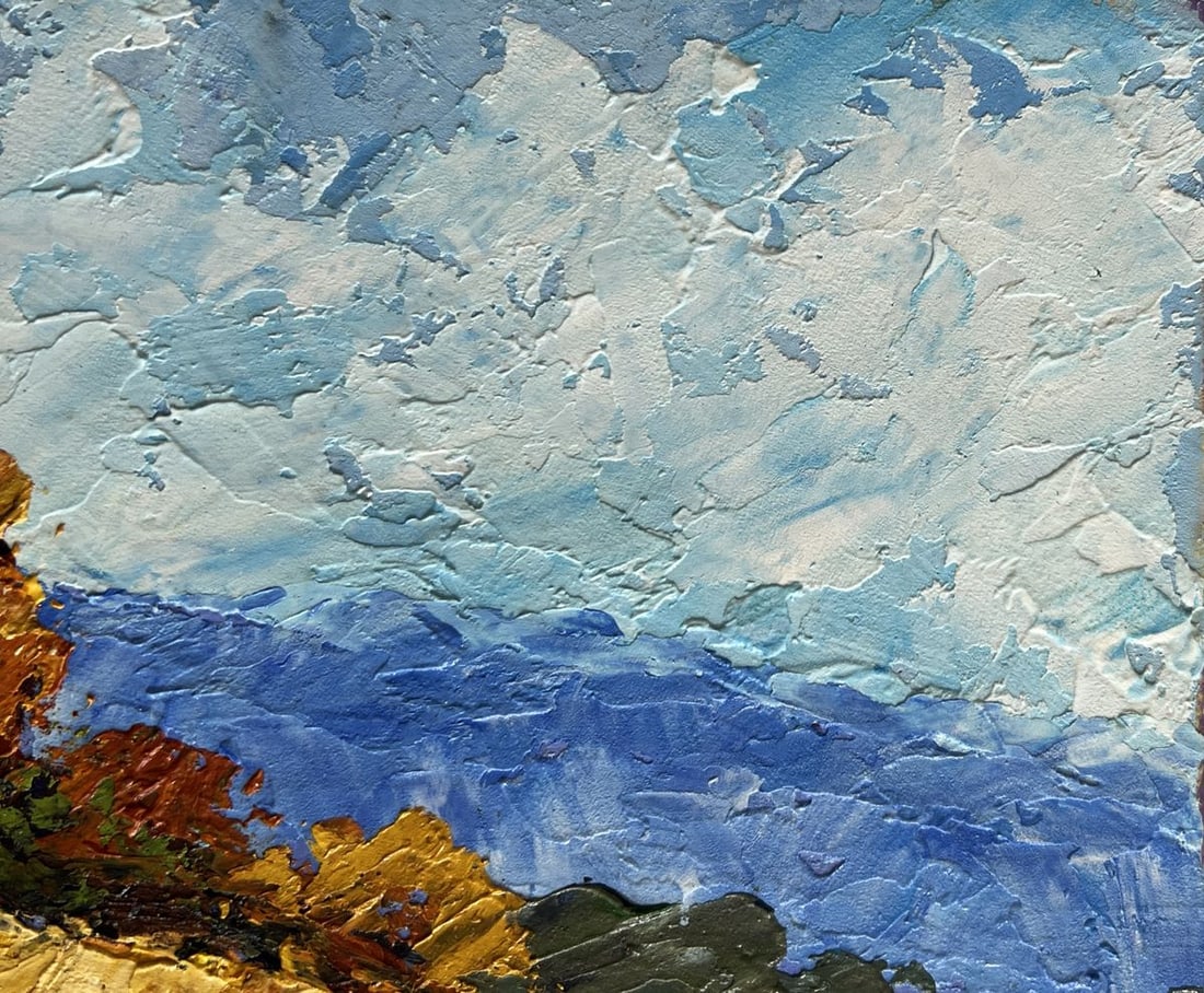 Oil painting Autumn palette of nature V. Zadorozhnya - 5