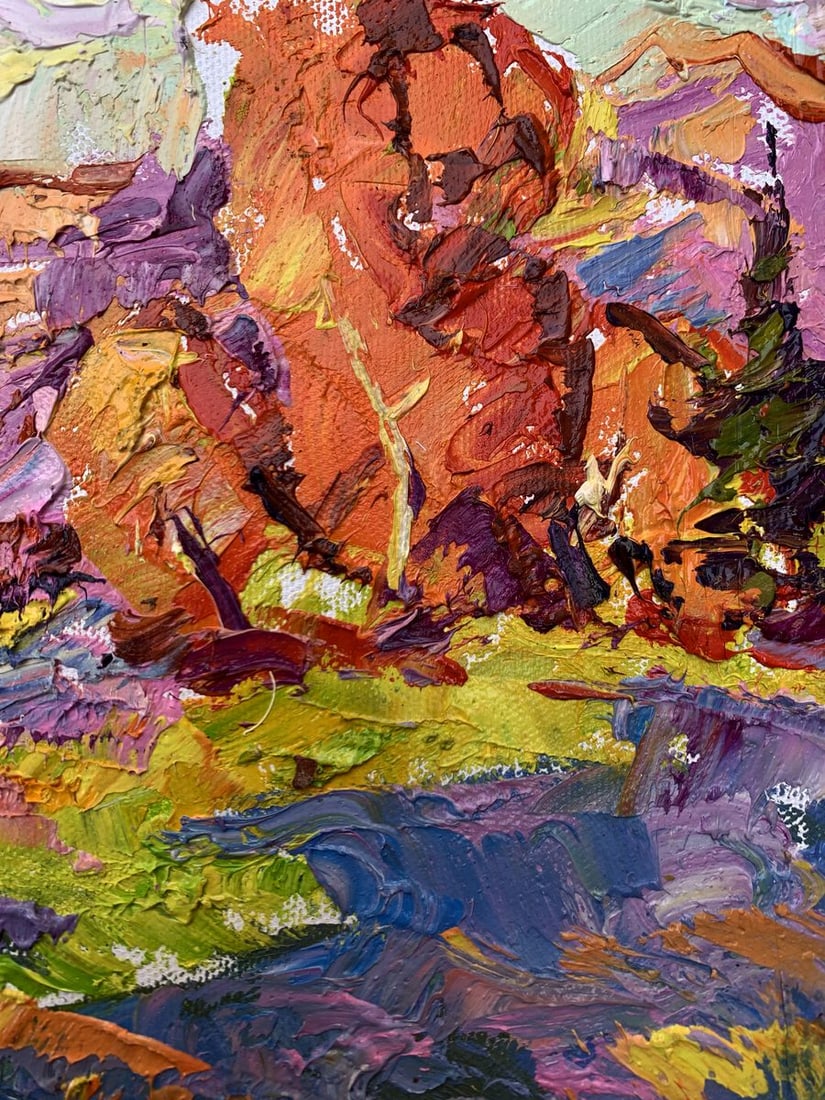 Oil painting Sunny autumn day Kalenyuk Alex - 10