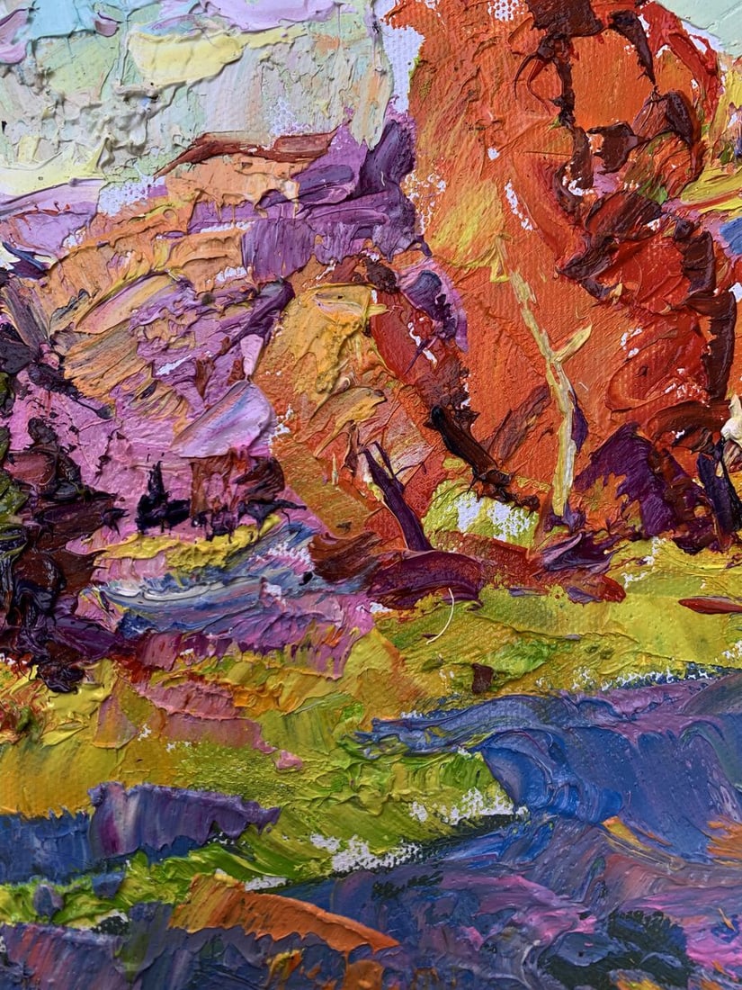 Oil painting Sunny autumn day Kalenyuk Alex - 8