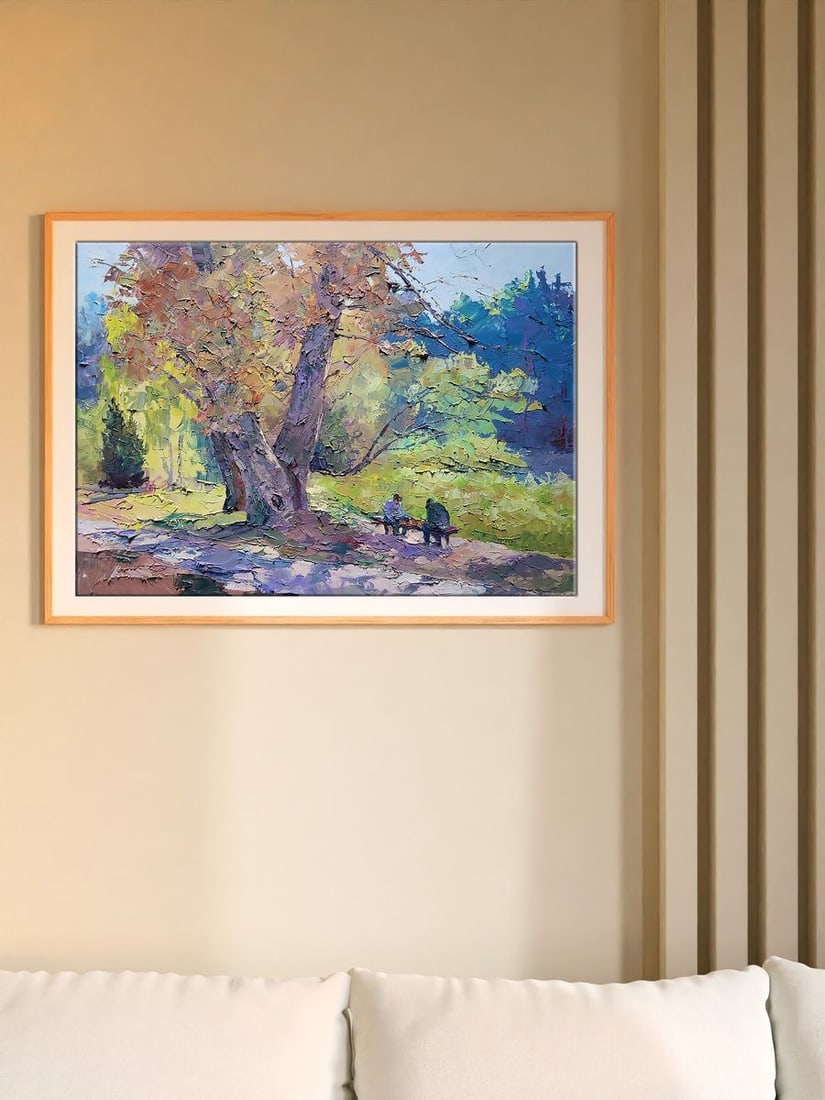 Oil painting In the autumn park Serdyuk Boris Petrovich - 3