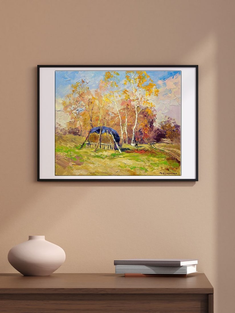 Oil painting October day Serdyuk Boris Petrovich - 2