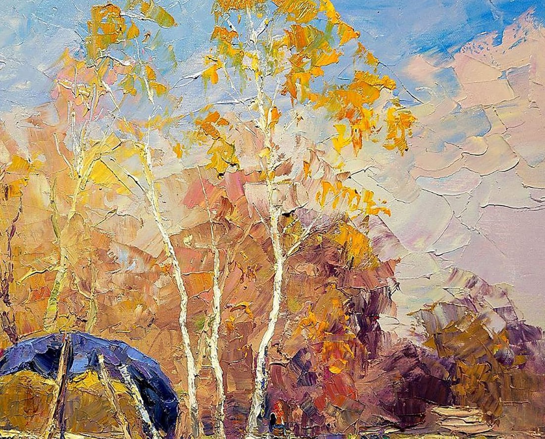 Oil painting October day Serdyuk Boris Petrovich - 5