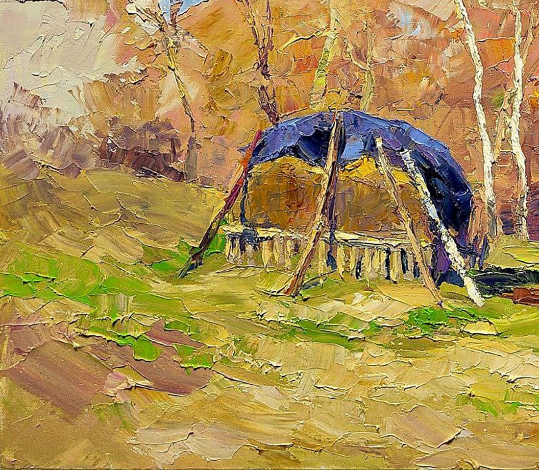 Oil painting October day Serdyuk Boris Petrovich - 6