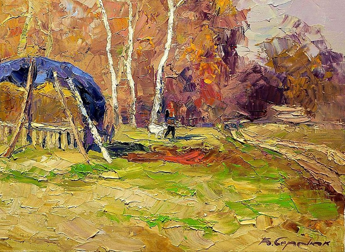 Oil painting October day Serdyuk Boris Petrovich - 7