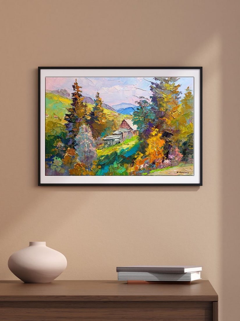 Oil painting Autumn mood Serdyuk Boris Petrovich - 2